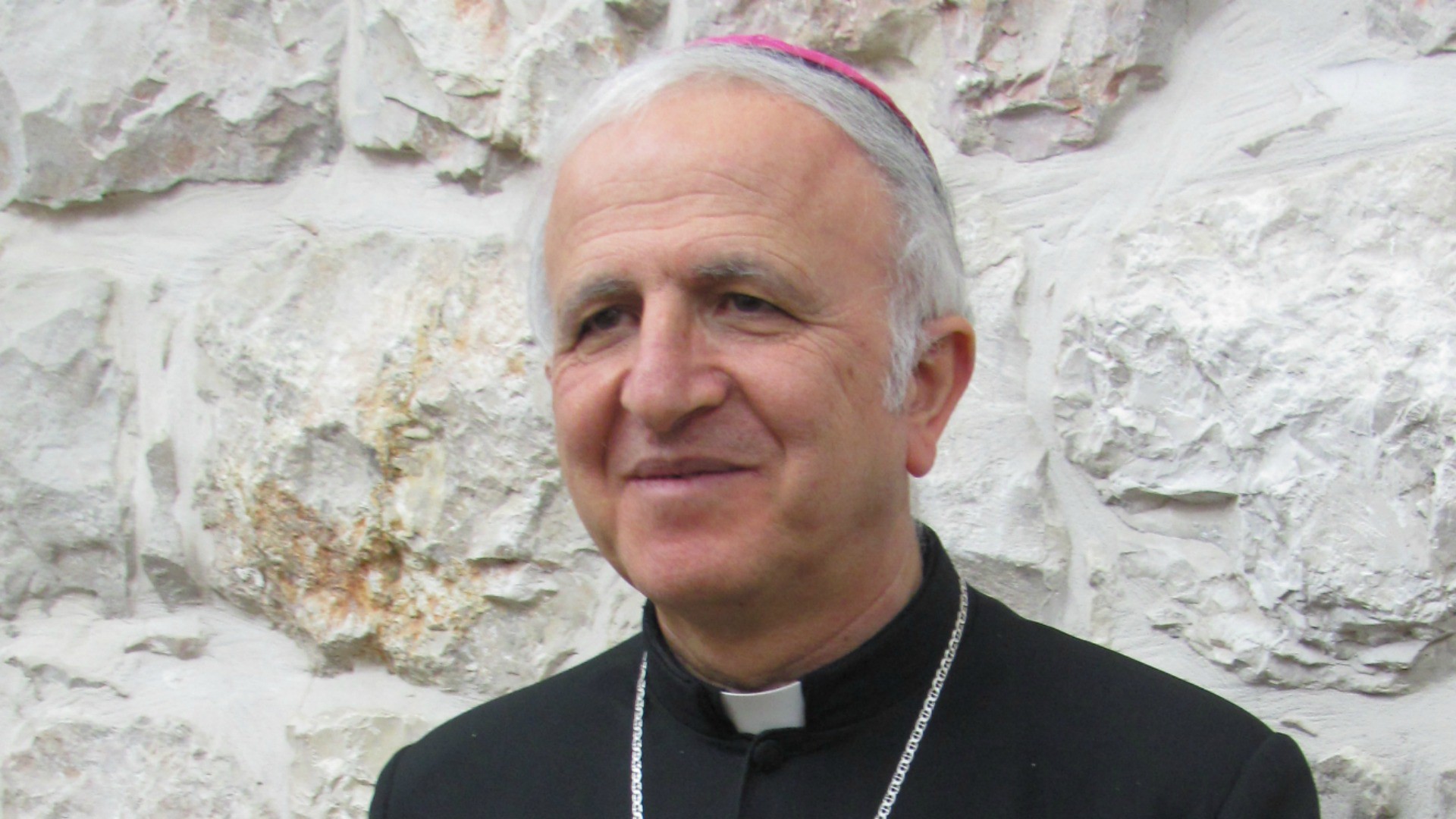 Mgr William Shomali, évêque auxiliaire du patriarcat latin de Jérusalem (Photo: AED) 