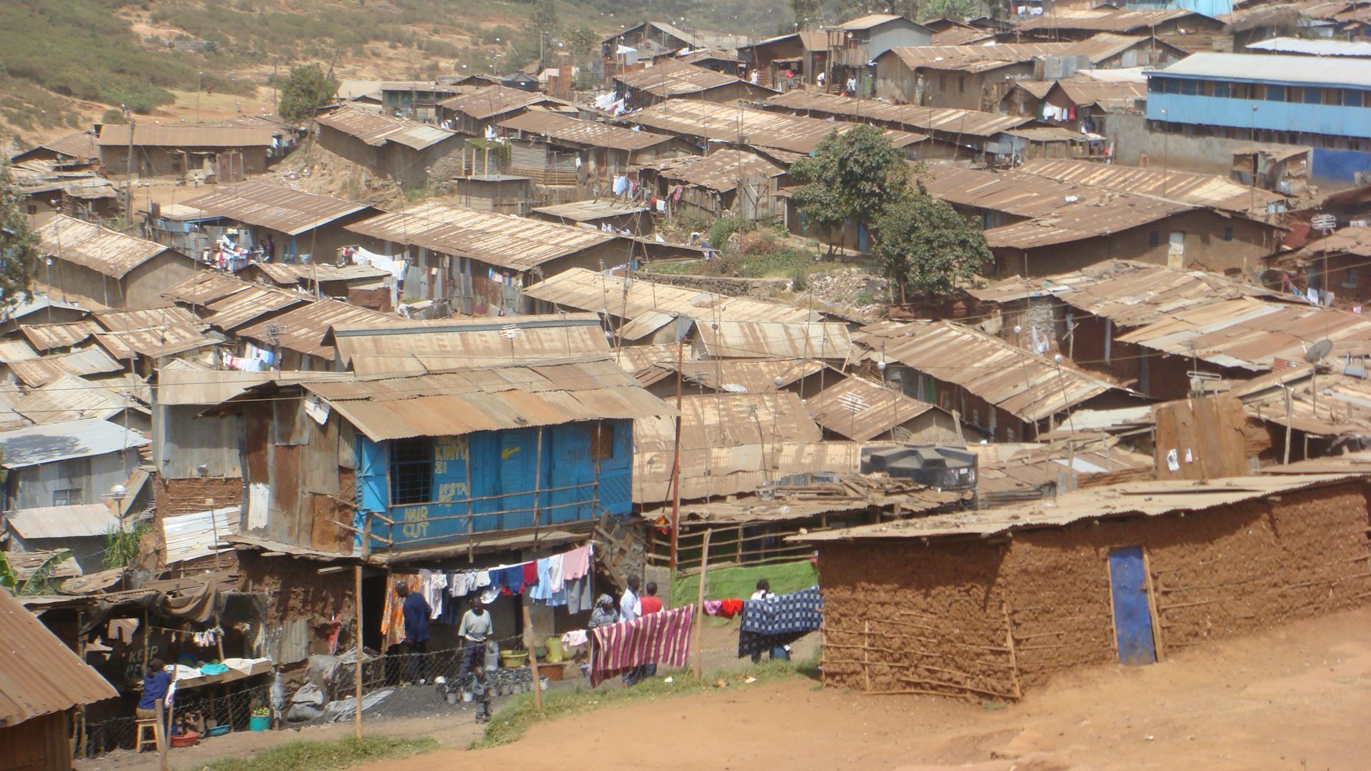 Dans la banlieue de Nairobi (Photo: Leigh Rowan/Flickr/CC BY-NC-SA 2.0)