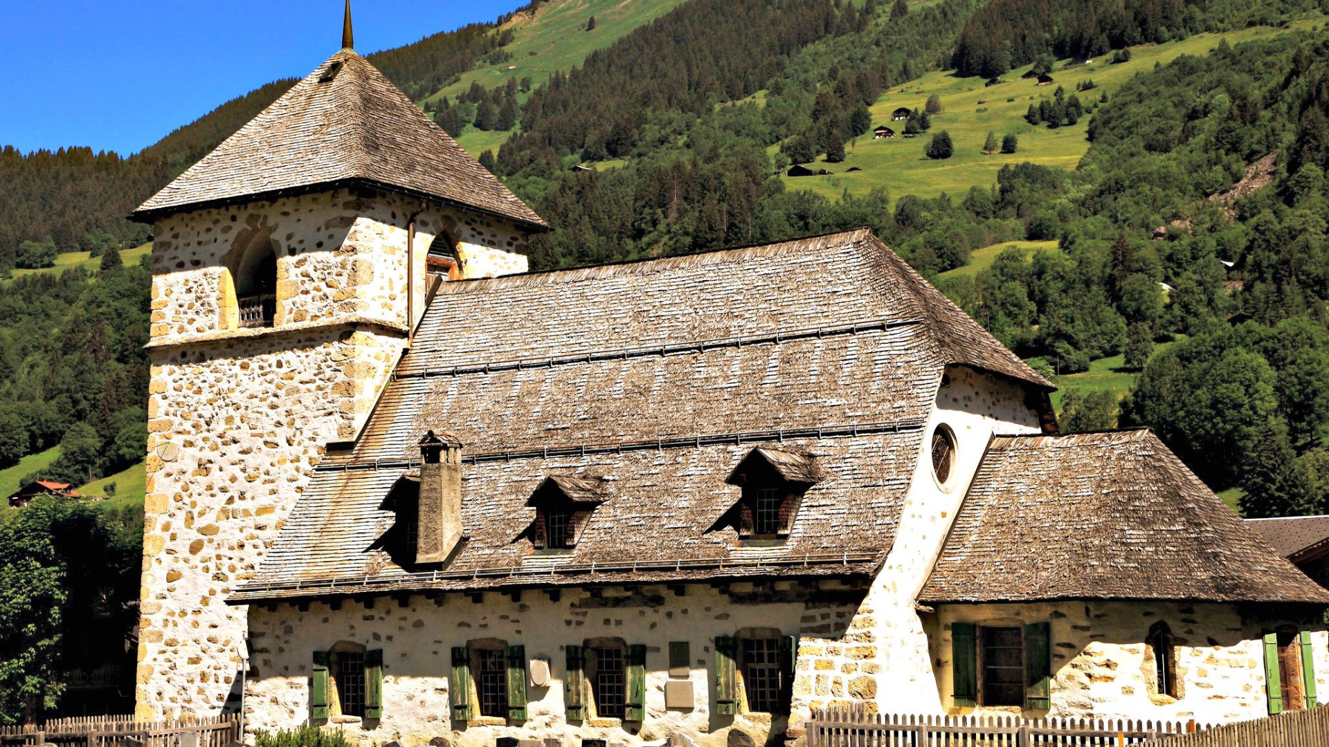 Le temple protestant Saint-Théodule, à Ormont-Dessus (Photo:Schwizgebel/Wikimedia Commons/CC BY-SA 3.0)