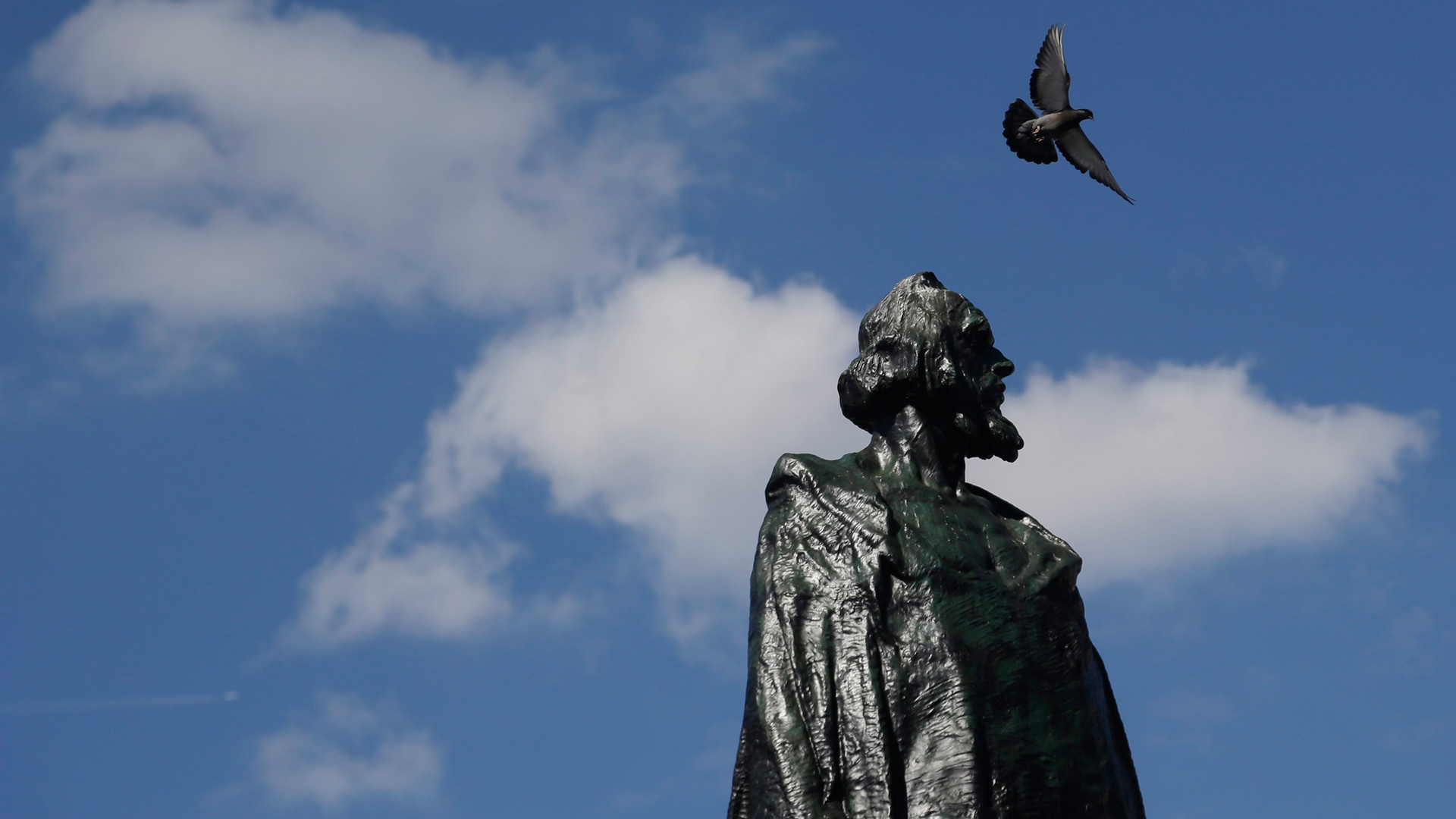 Le mémorial de Jan Hus à Prague (Photo: Keystone)