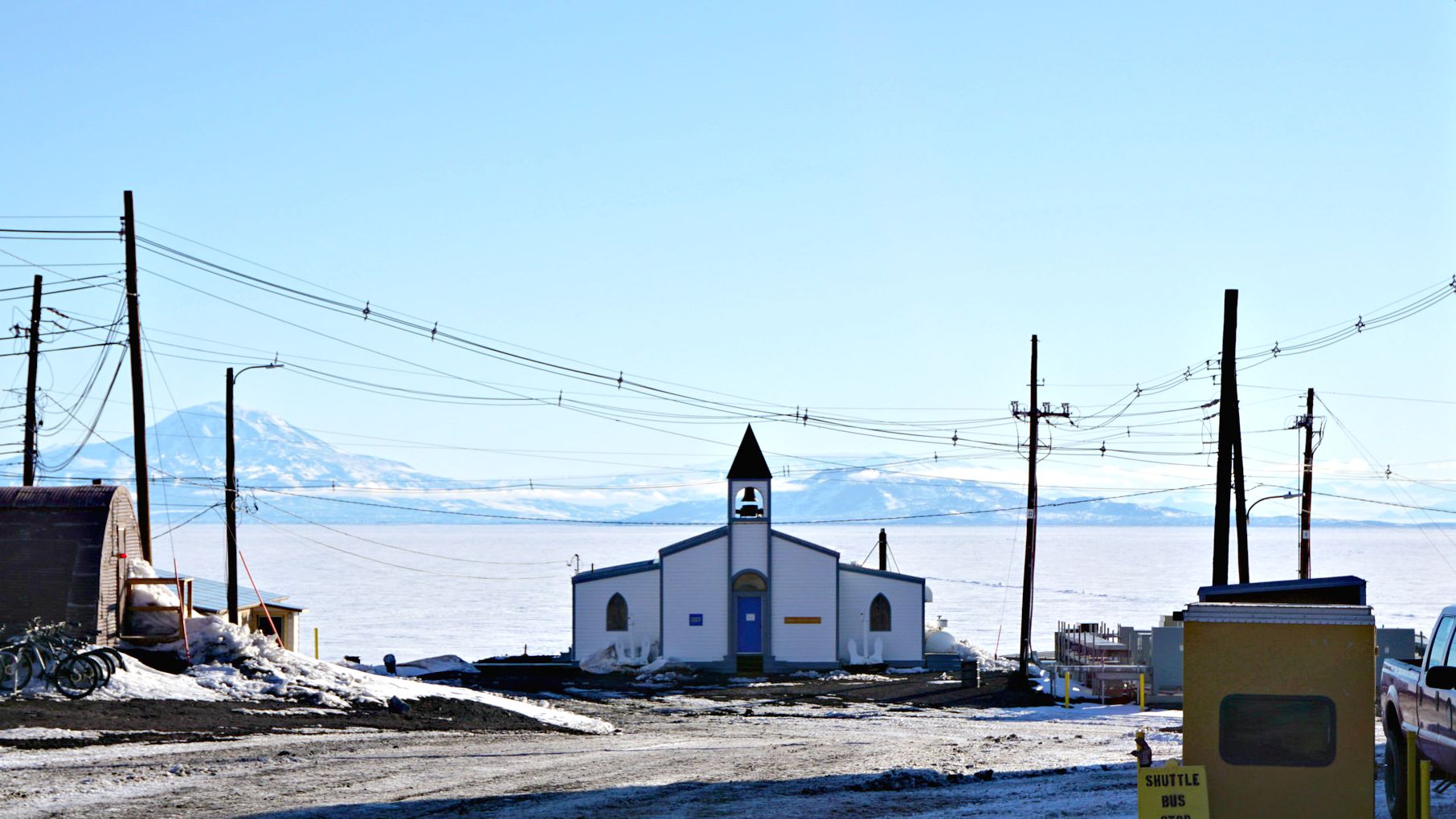La 'chapelle des neiges', en Antarctique, sera bientôt désaffectée (Photo:Barth Netterfield/Flickr/CC BY-NC 2.0)