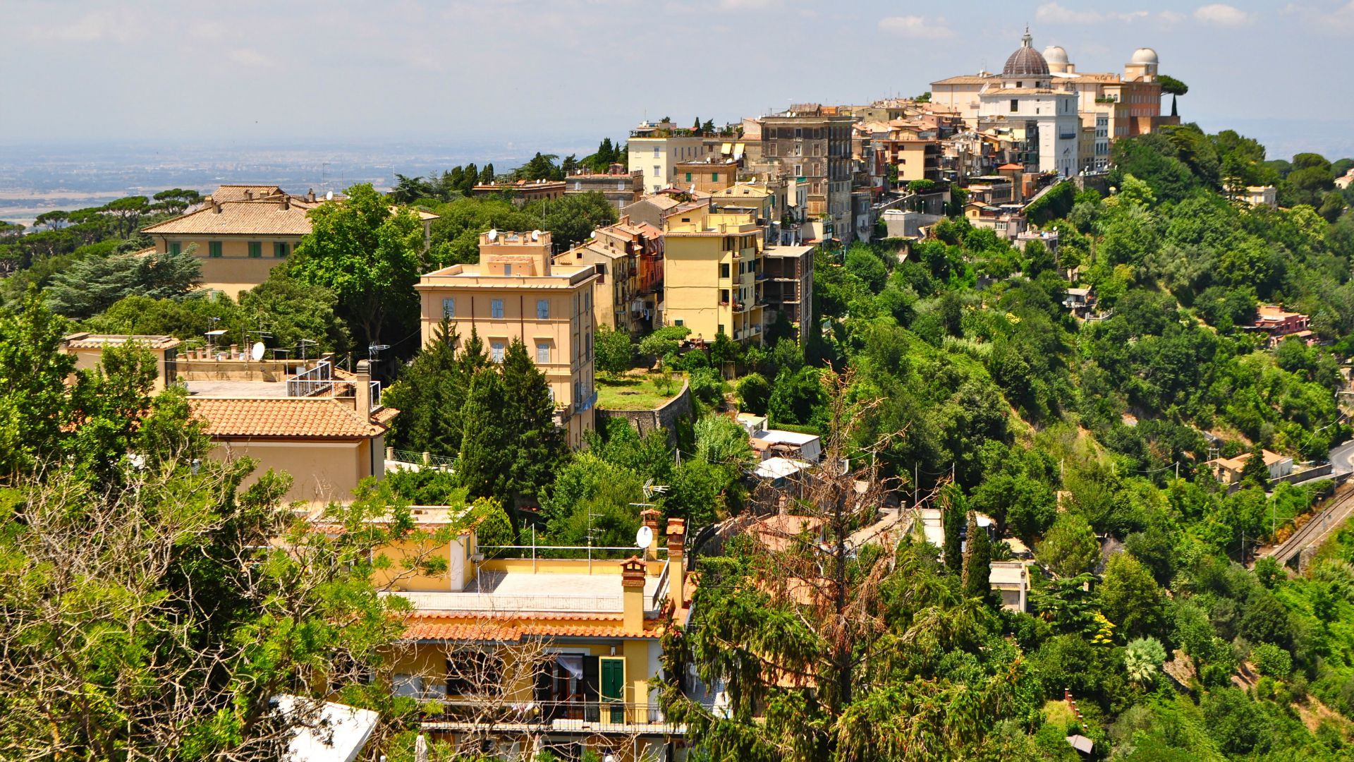 Castel Gandolfo, village où se trouve la résidence d'été des papes. (photo: Flickr/Nextors/CC BY-NC-ND 2.0)