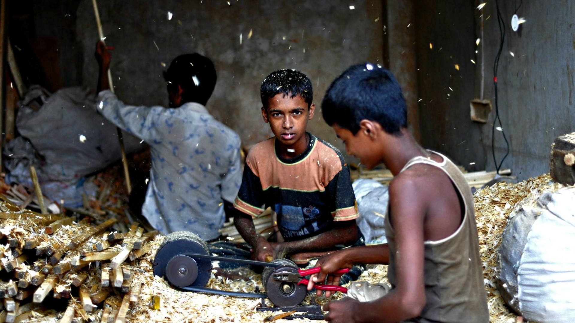 Des millions d'enfants sont exploités dans l'industrie, au Bangladesh (Photo:Naser I Hossain/Flickr/CC BY-NC 2.0)