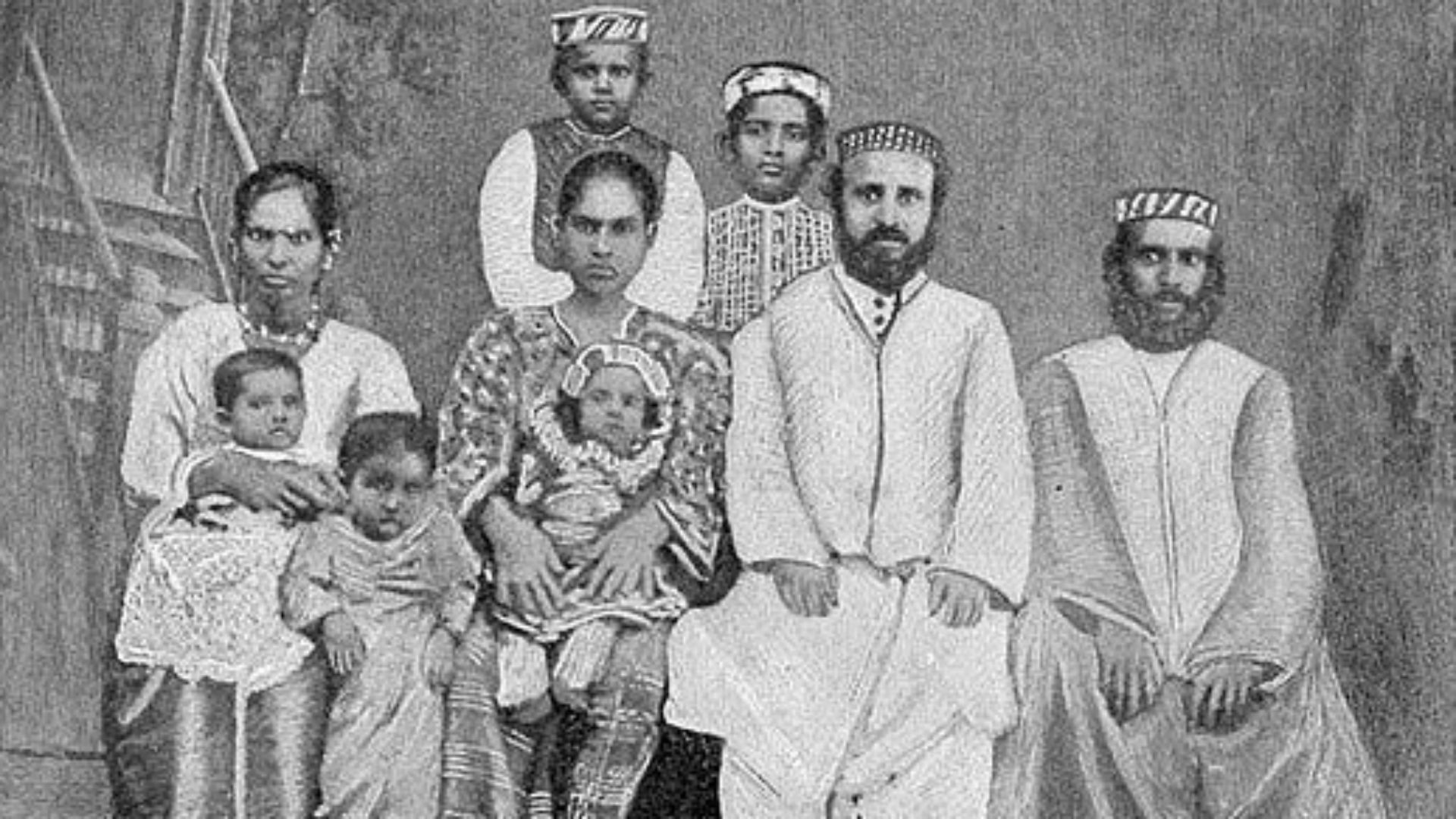 Juifs de Cochin, en Inde (Illustration:  Jewish Encyclopedia, Wikimedia Commons)  