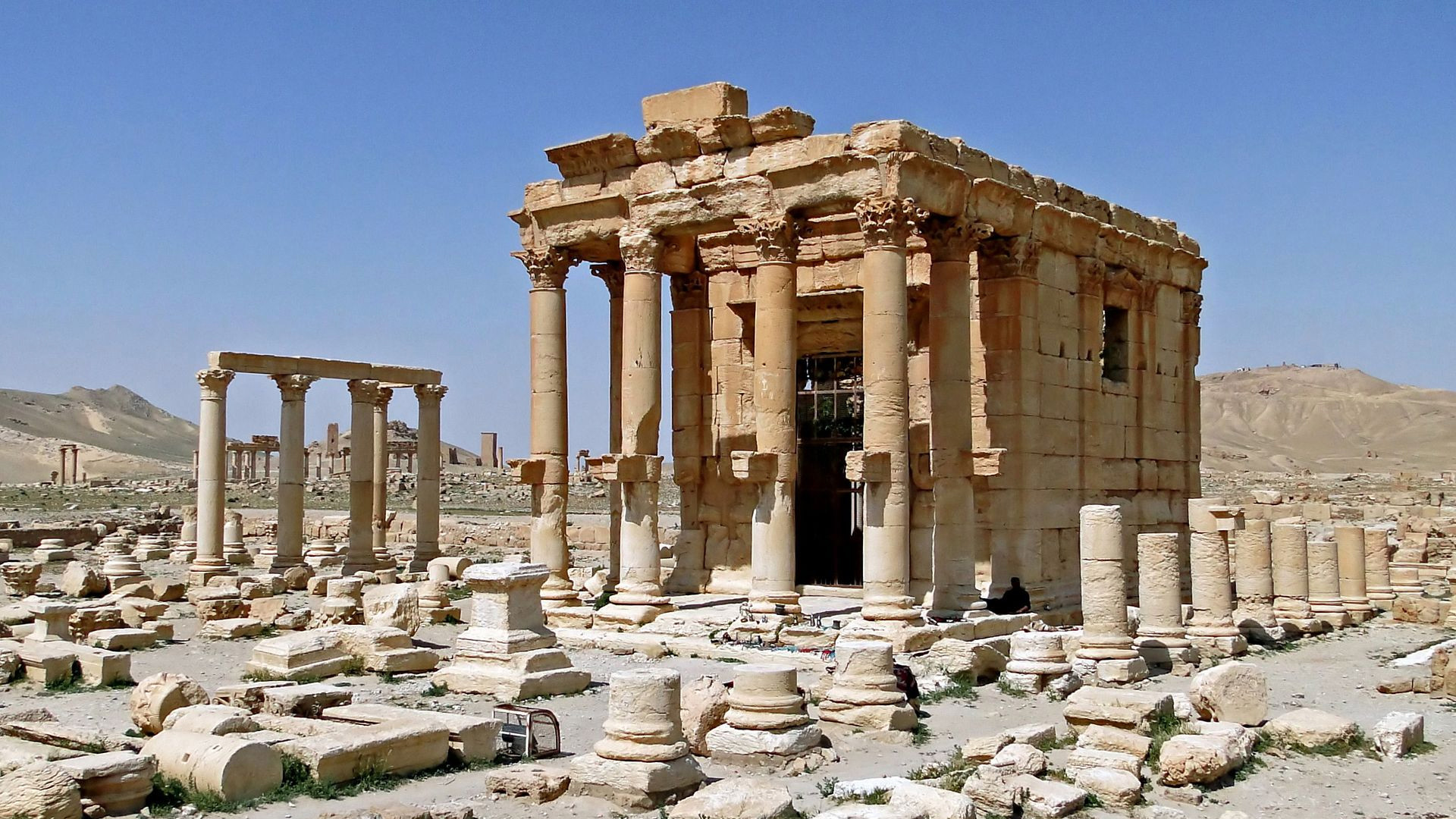 Le temple de Ba’al-Shamin de Palmyre a été détruit par l'EI (Photo: WikimediaCommons/BernardGagnon/CC BY-SA 3.0)