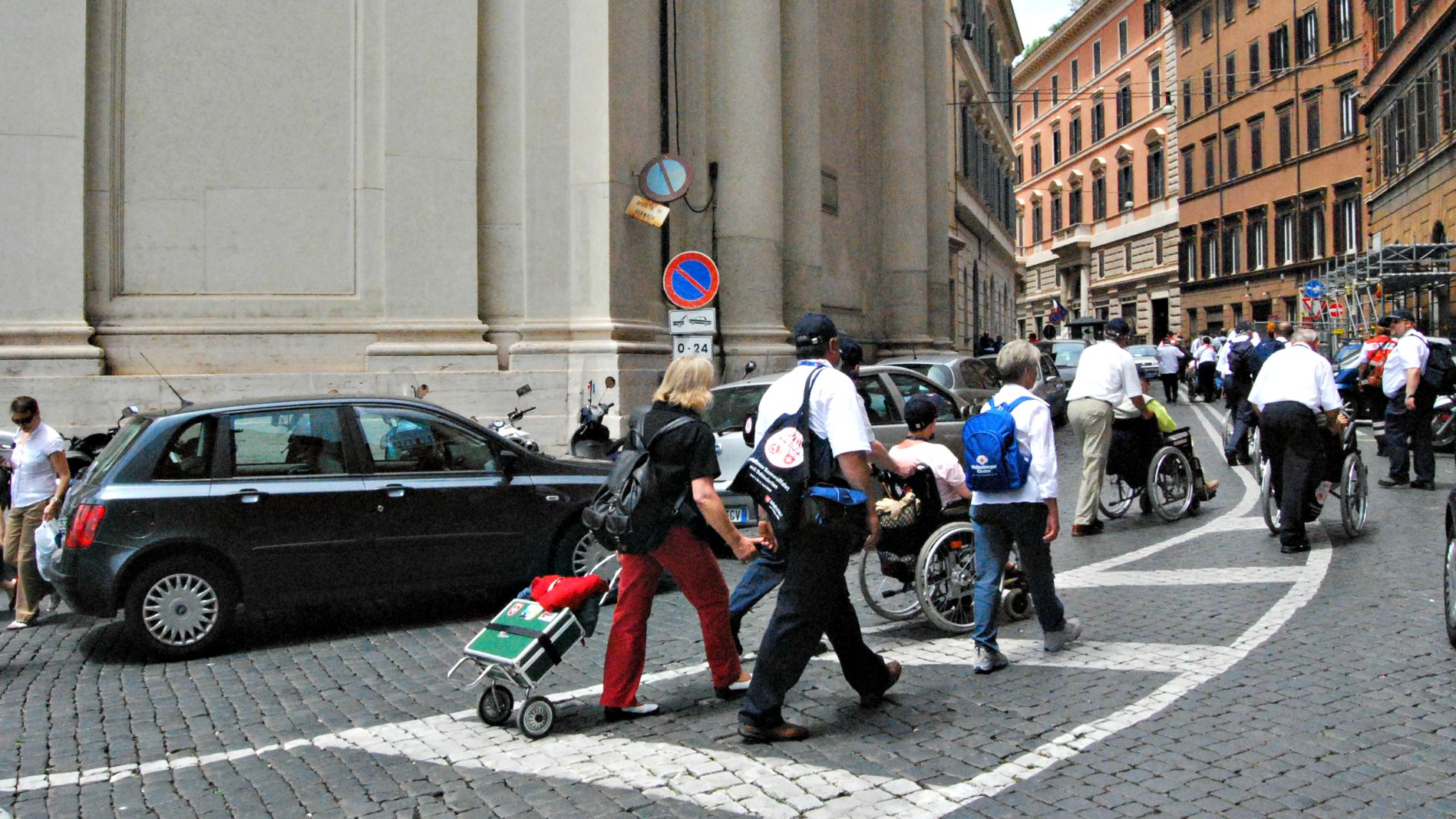 Le pèlerins sont encore peu nombreux à Rome (Photo d'illustration:Jim Forest/Flickr/CC BY-NC-ND 2.0)