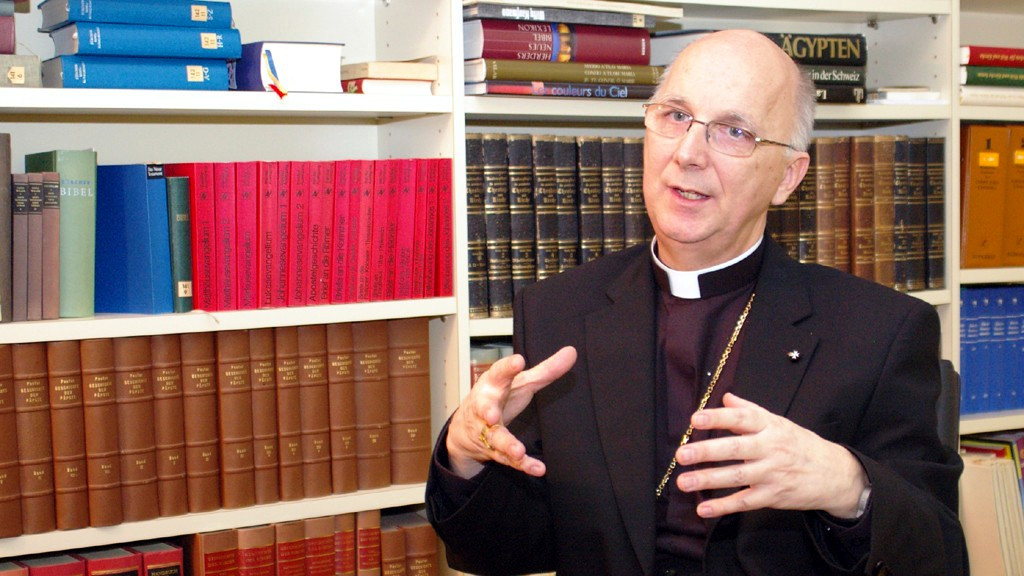 Mgr Marian Eleganti, évêque auxiliaire de Coire (Photo:Georges Scherrer)