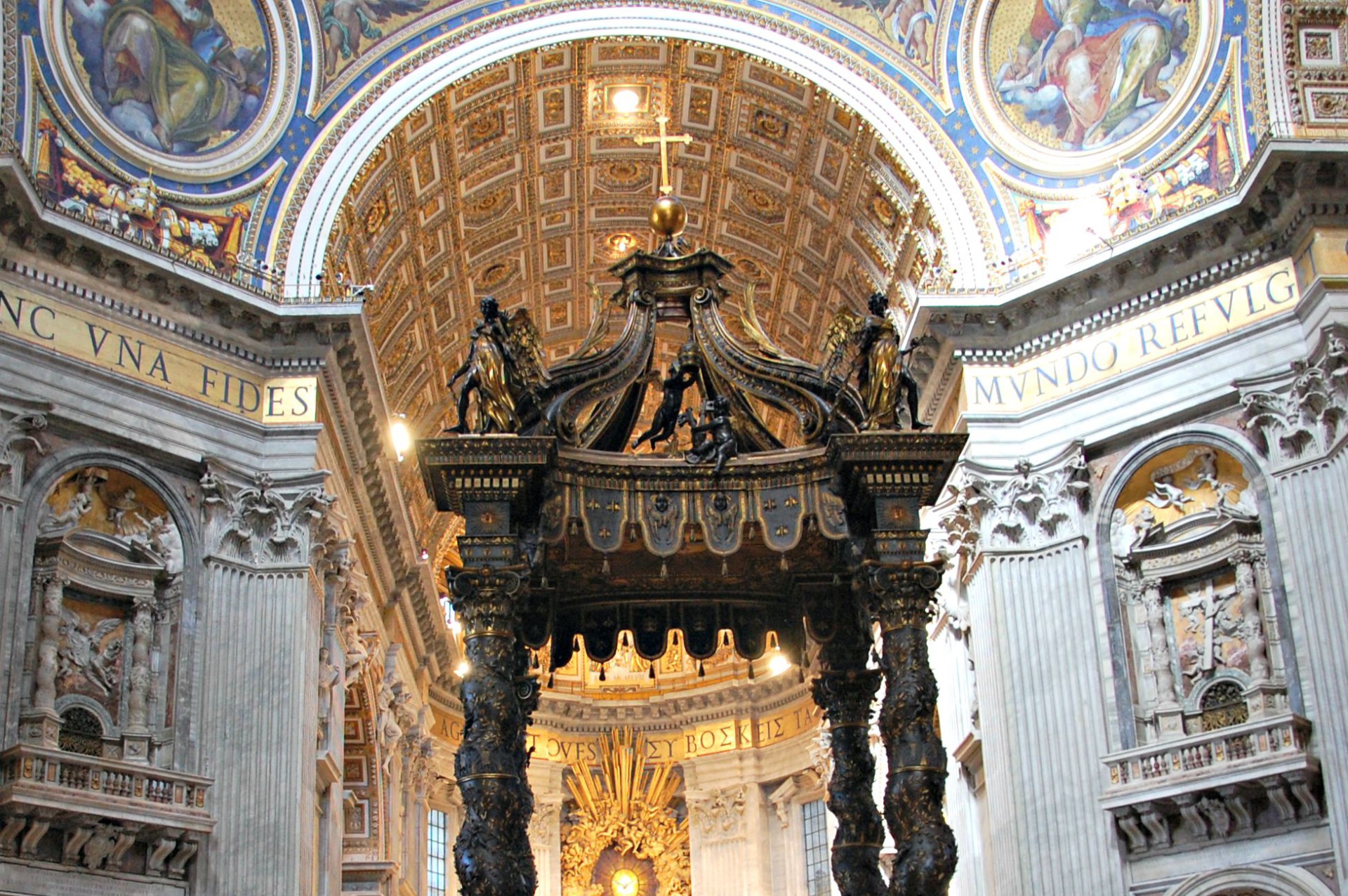 La Fabrique de Saint-Pierre a la charge de préserver les réalisations artistiques et architecturales de la basilique (Photo:Jacques Berset)