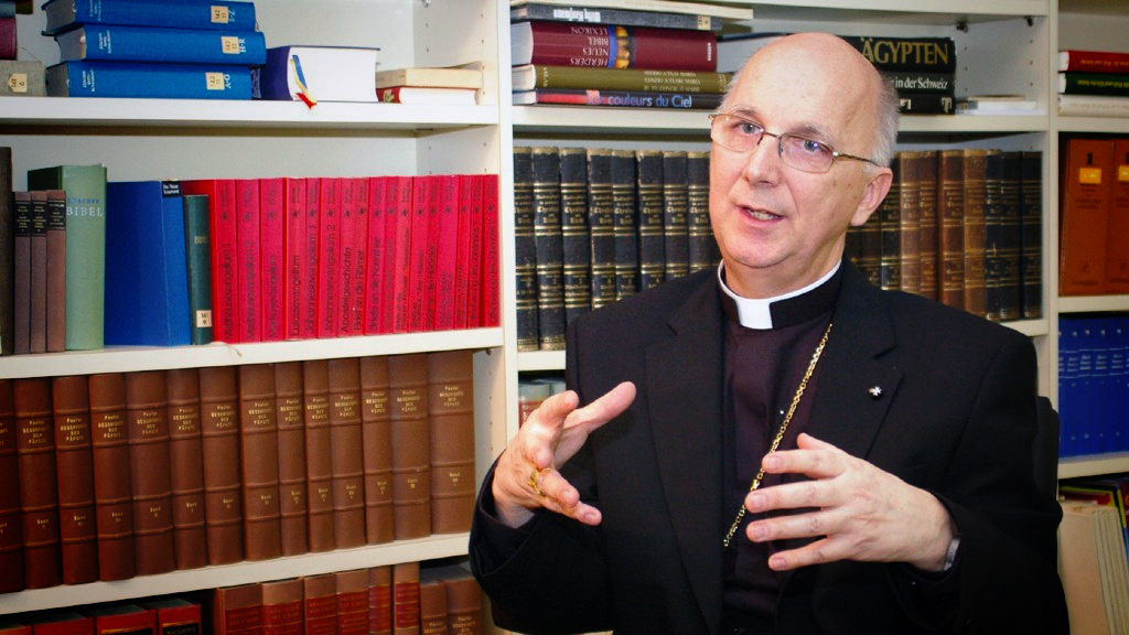 Mgr Marian Eleganti, évêque auxiliaire de Coire (Photo:Georges Scherrer)