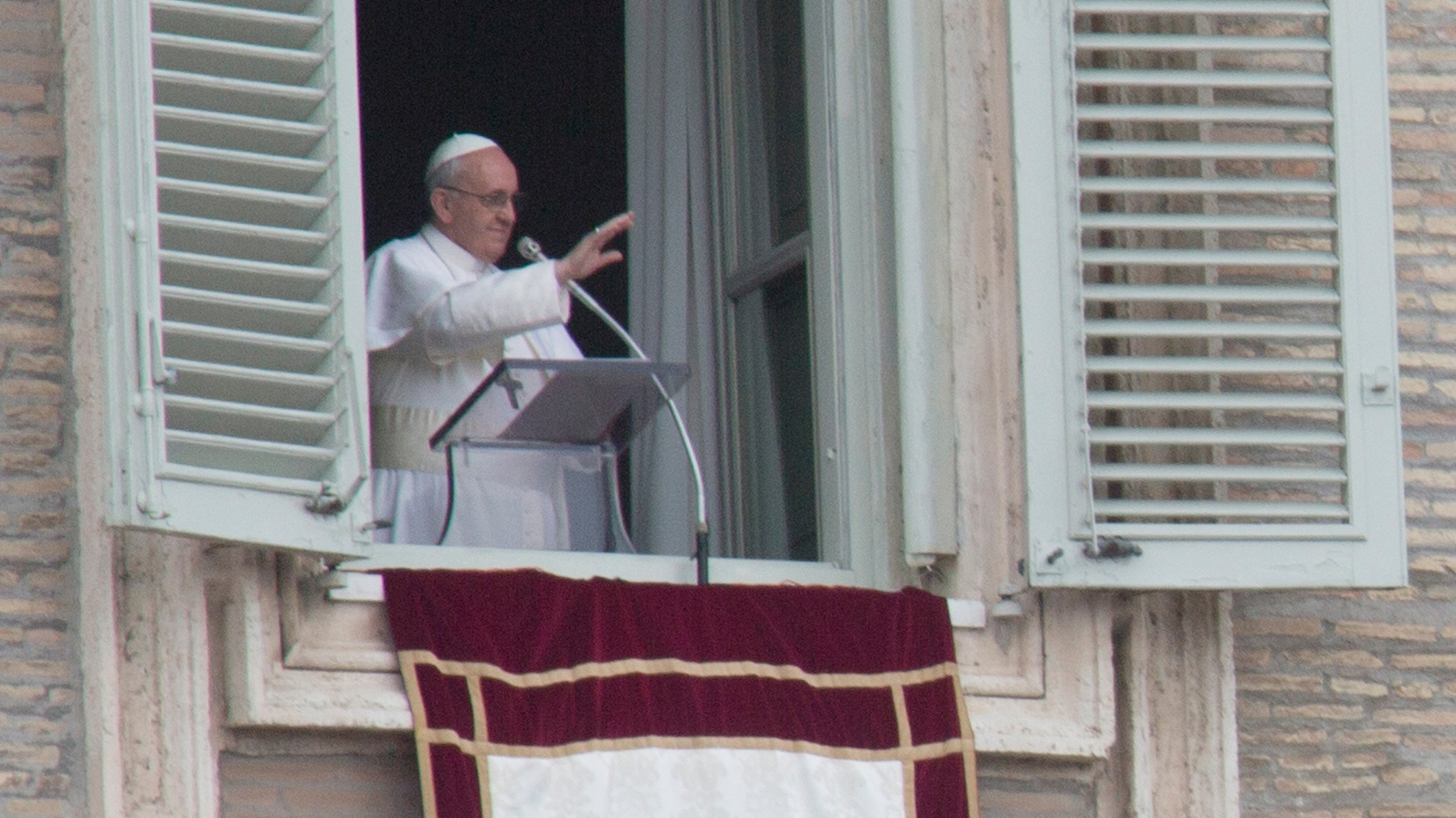 Le pape François lors de l'Angélus (Photo: flickr/bostoncatholic/CC BY-ND 2.0)