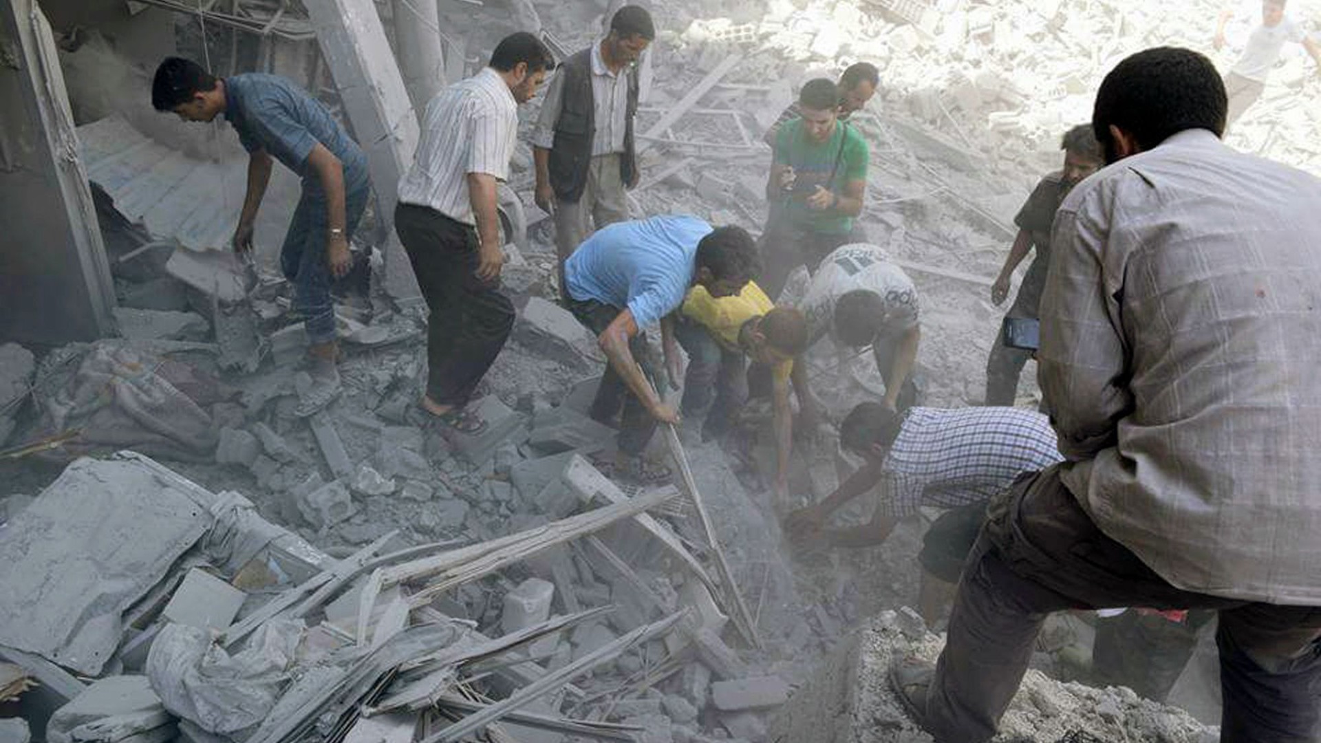 Les destructions continuent en Syrie (Photo d'illustration:Keystone)