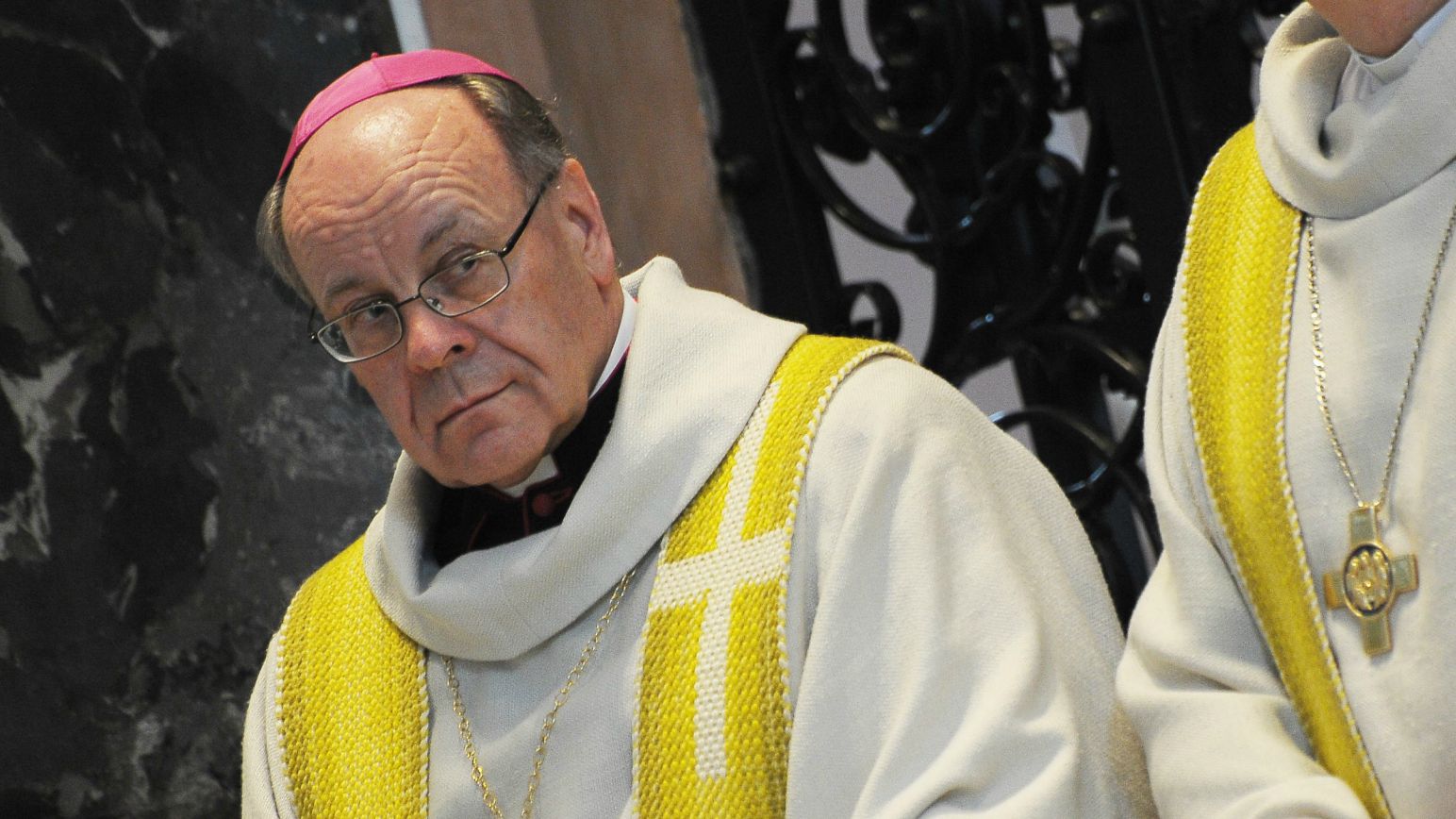 Mgr Vitus Huonder, évêque de Coire (Photo:Keystone)