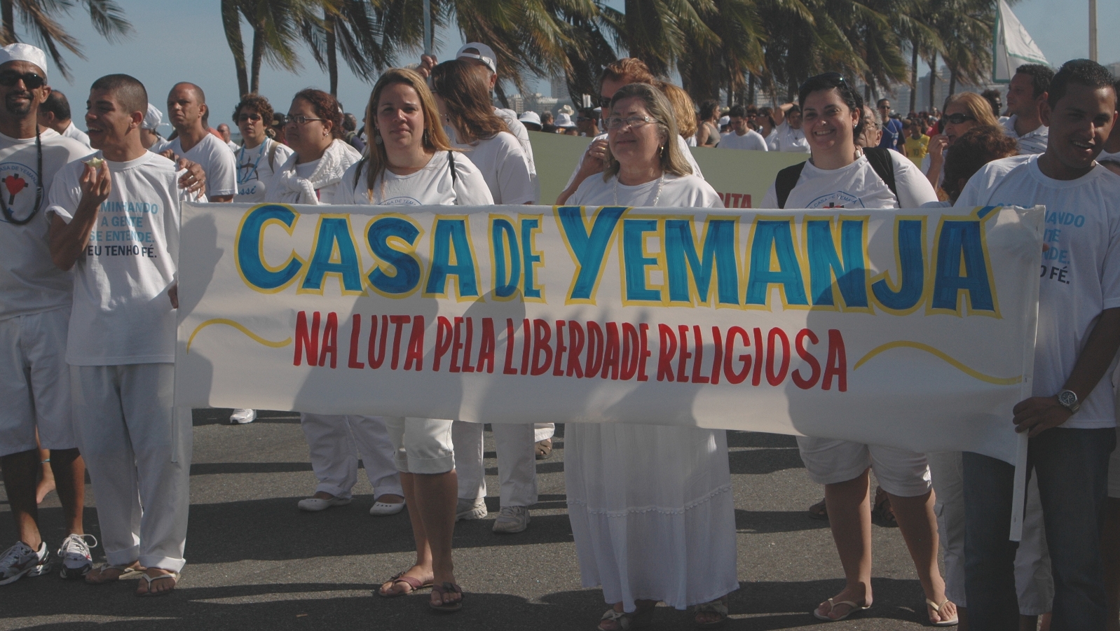 Maison de Yemanga (religion du Cadomblé) En lutte pour la liberté religieuse au Brésil (Photo Jean-Claude Gerez) 