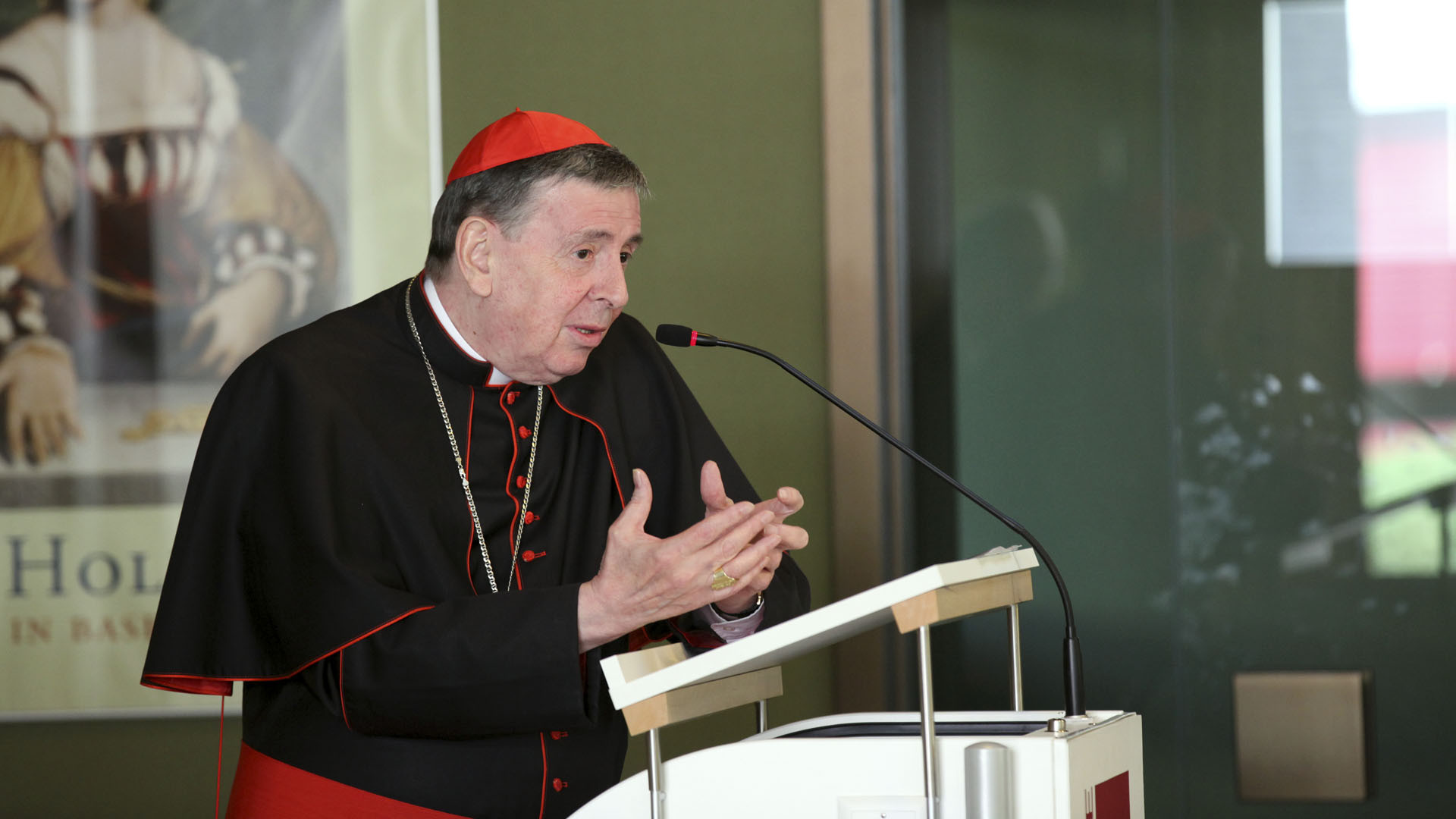 Le cardinal Kurt Koch, président du Conseil pontifical pour la promotion de l’unité des chrétiens depuis 2010. (Photo: Bernard Hallet)