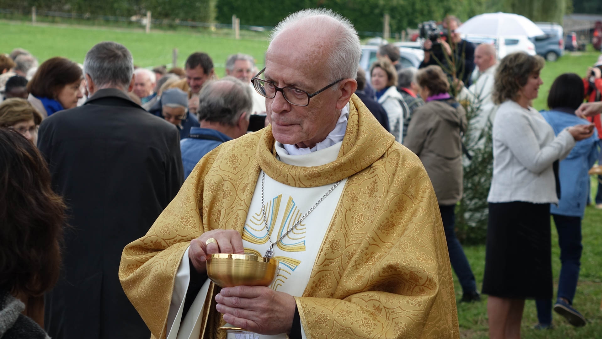 Mgr Jean-Claude Périsset, ancien nonce apostolique notamment en Allemagne (photo Maurice Page)
