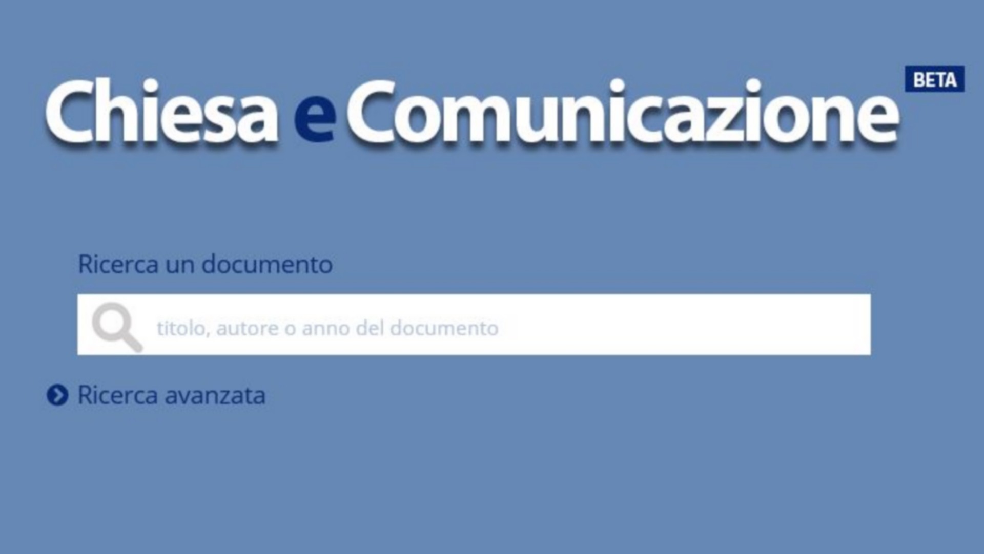 Eglise et communication, la bibliothèque online du Conseil pontifical pour les communications sociales 