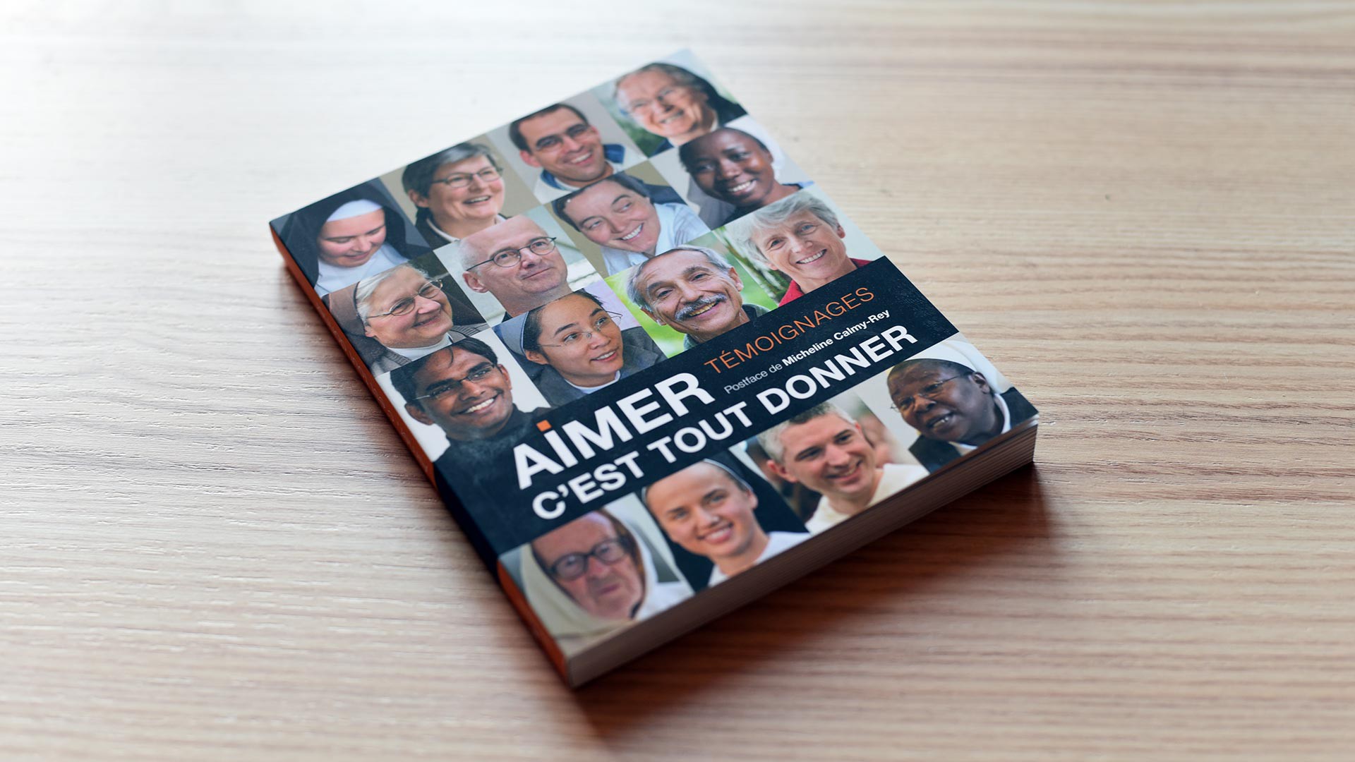 Le livre "Aimer c'est tout donner" a été imprimé à des millions d'exemplaires (Photo:Pierre Pistoletti)