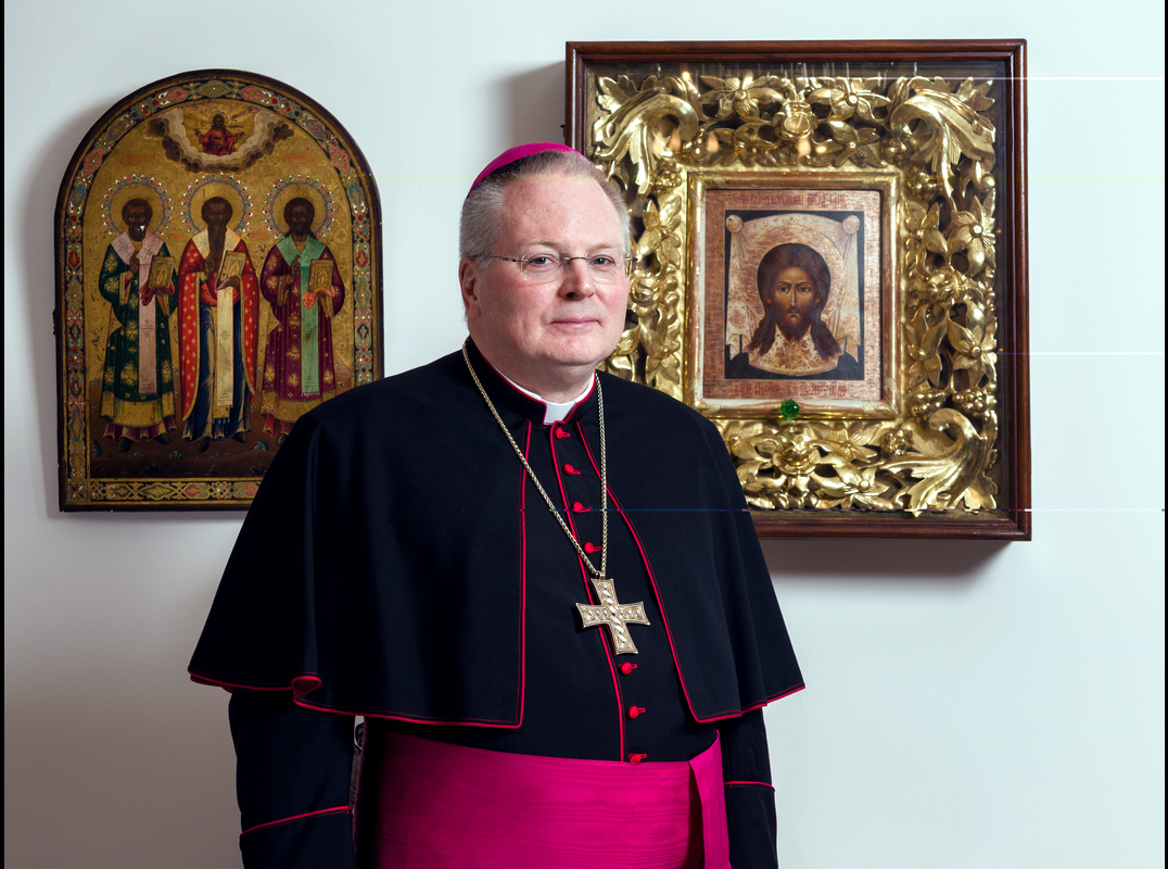 Mgr Thomas Edward Gullickson est nommé nonce apostolique pour la Suisse et le Lichtenstein. (Photo: CES)