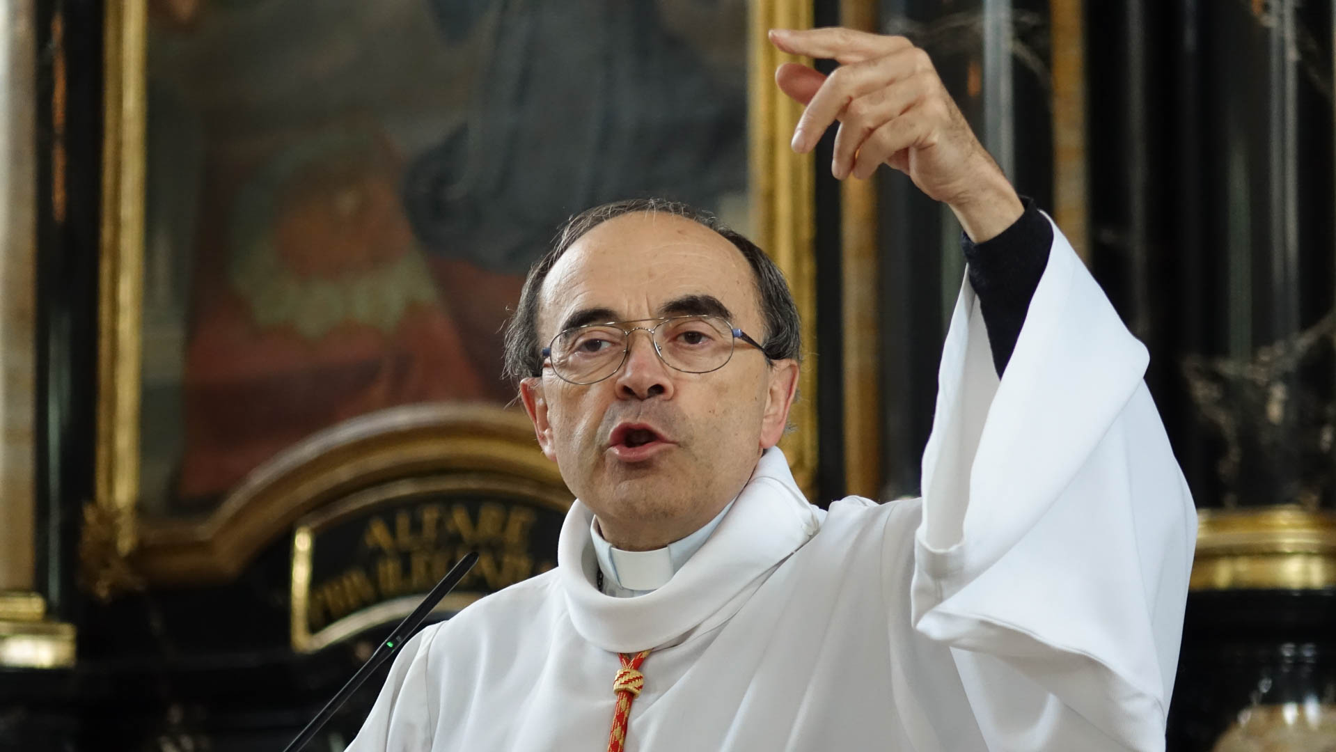 Le cardinal Philippe Barbarin, archevêque de Lyon | © Maurice Page 