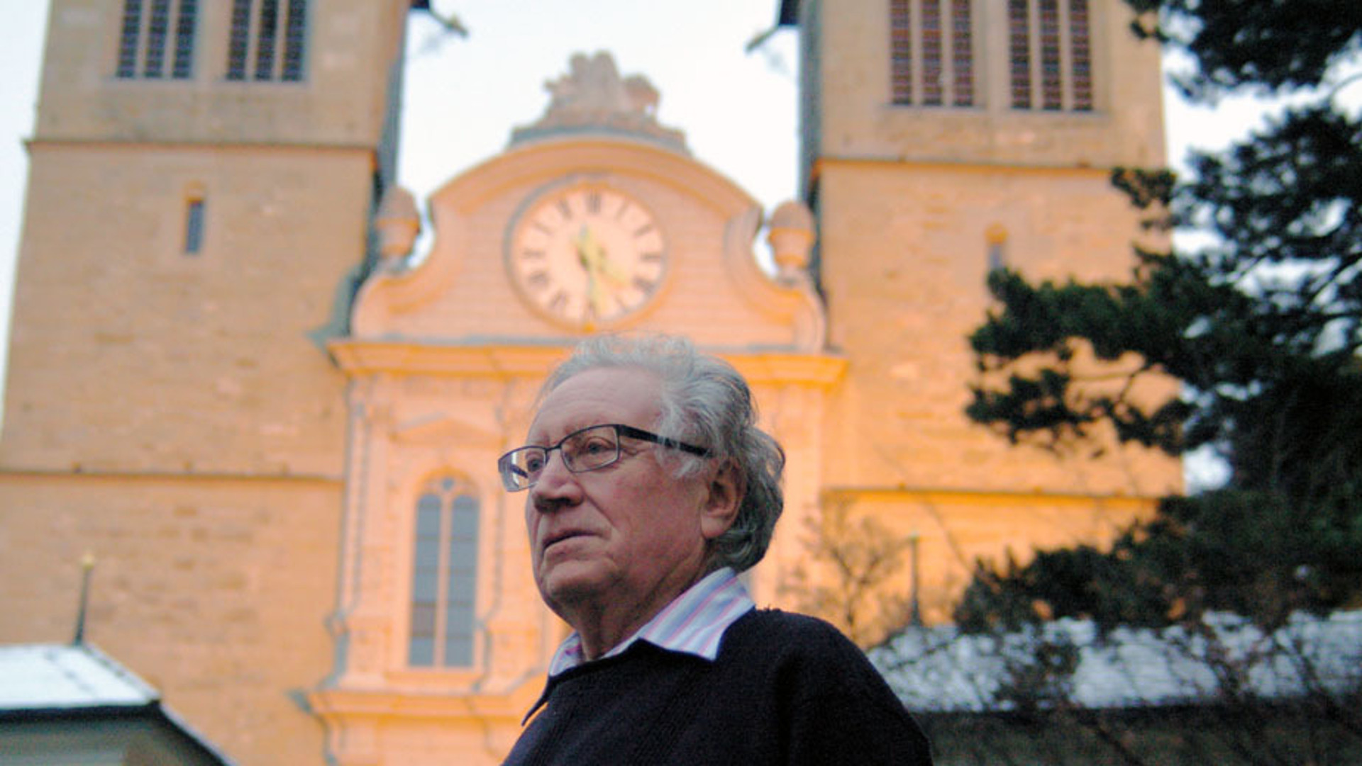 Le chanoine Max Hofer (1937-2015) ancien vicaire épiscopal du diocèse de Bâle (photo Georges Scherrer kipa 2012)