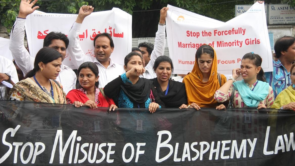 Manifestation contre les abus de la loi sur le blasphème au Pakistan | © asianews 