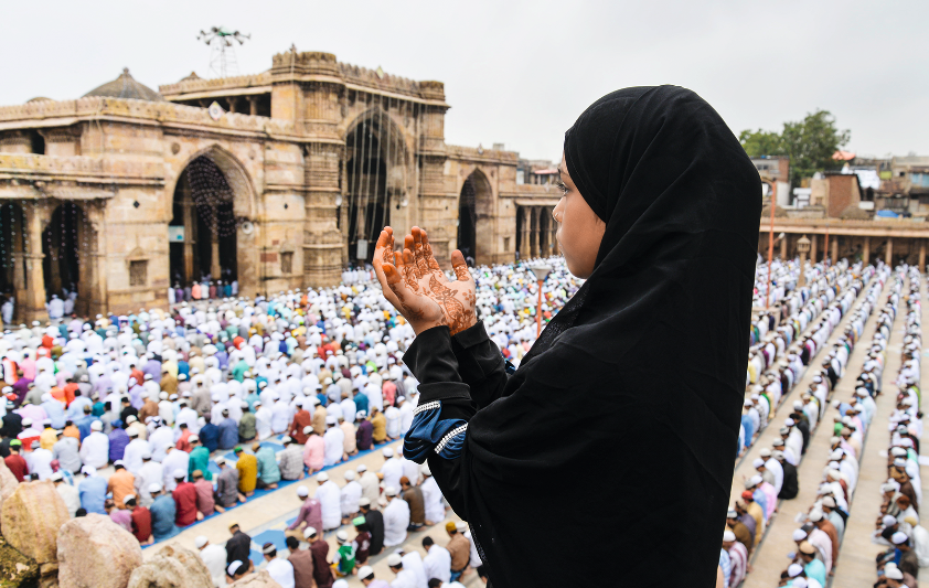 Célébration de l'Aïd-el-Fitr, en Inde (Photo:copyright:Nisarg Lakhmani/Nur Photo/Zuma Wire)