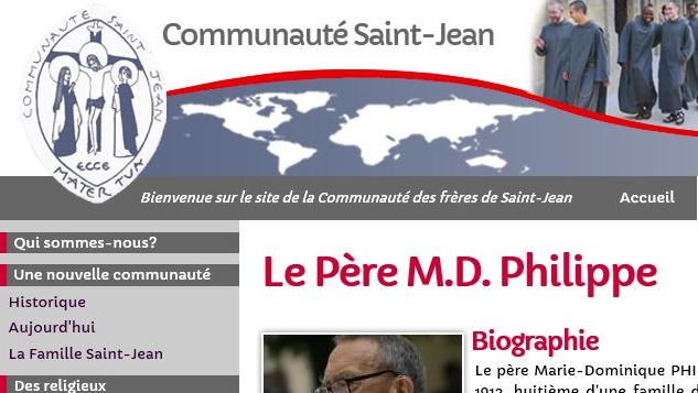 La communauté Saint-Jean a été fondée par le Père Philippe en 1975 