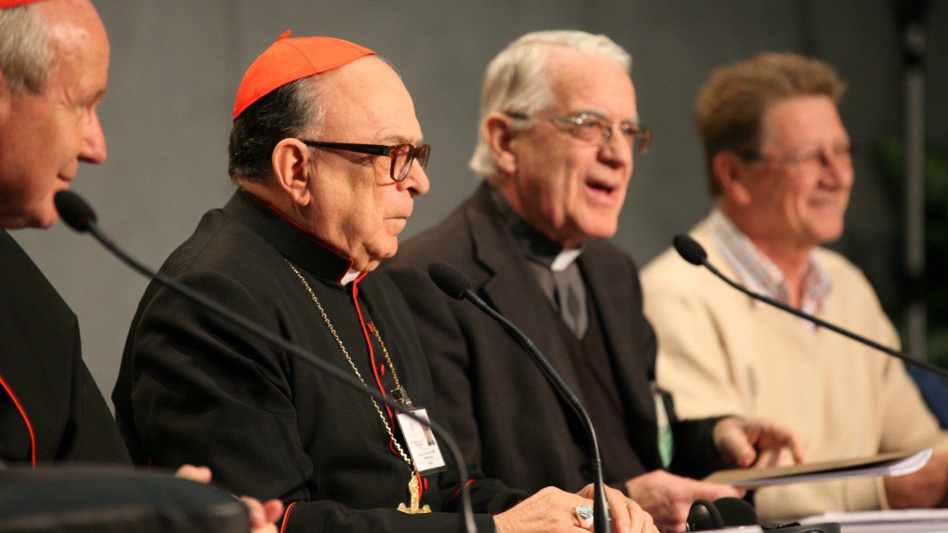 Mgr Damasceno Assis, archevêque d’Aparecida, en visite au Vatican (Photo: B. Hallet)