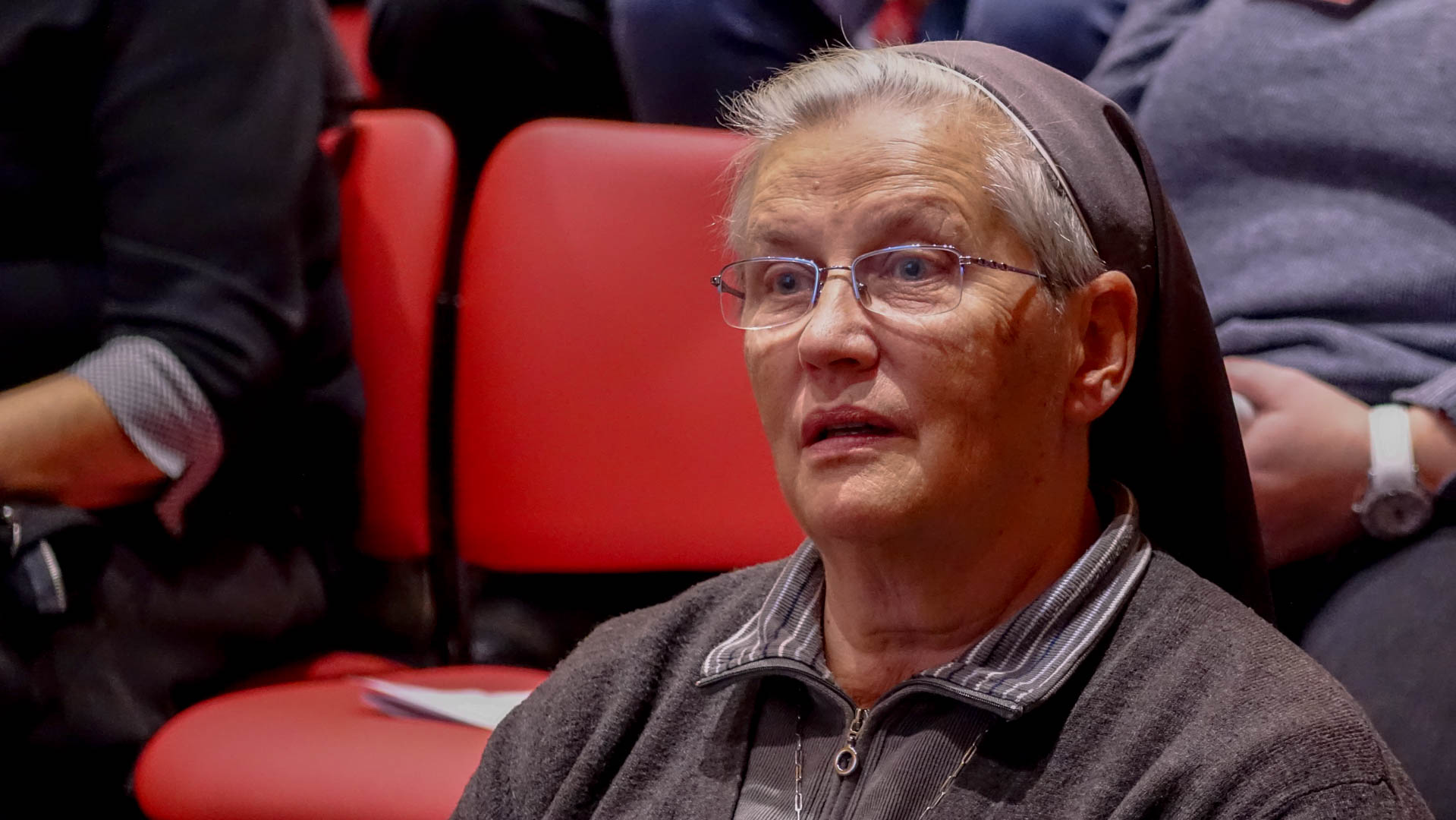 Sr Catherine Jérusalem, de l'Oeuvre Saint Augustin à St-Maurice  (photo Maurice Page)