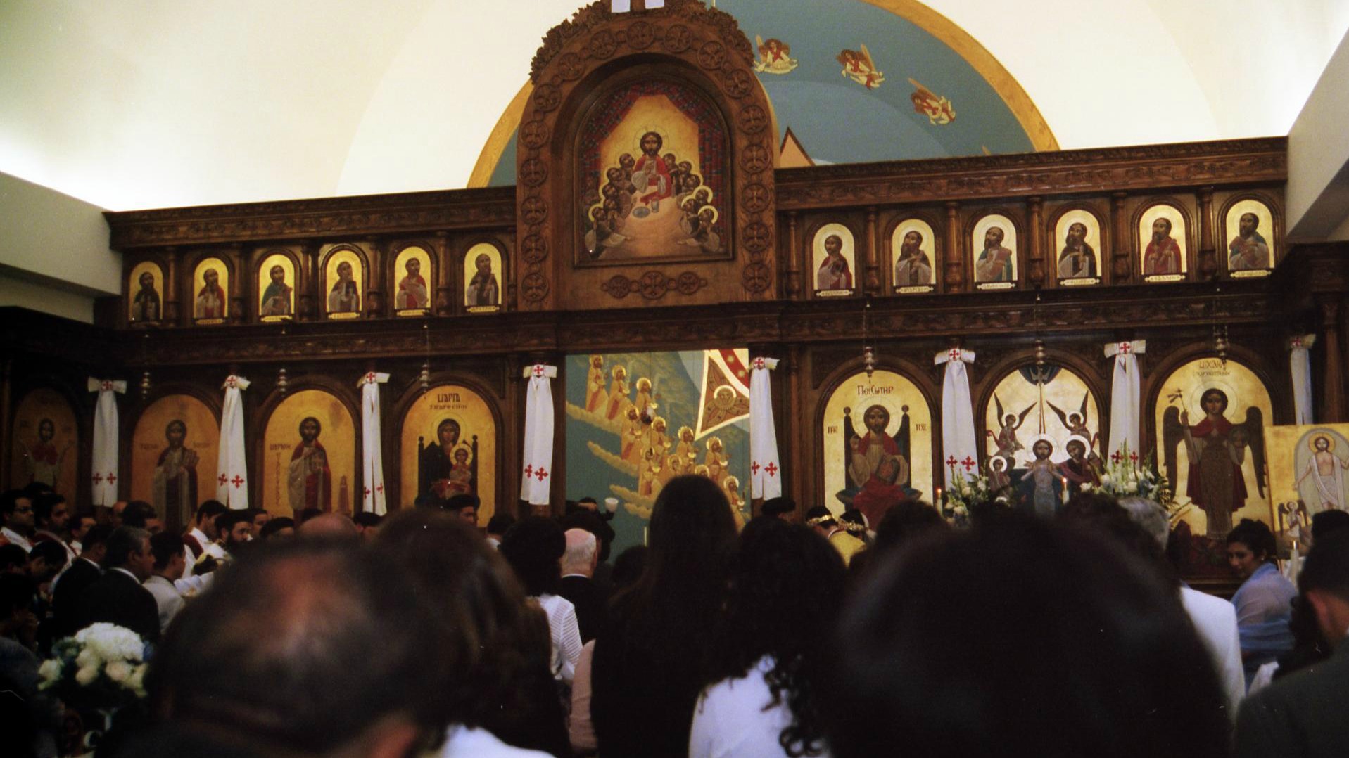 L'intérieur d'une église copte orthodoxe (Photo:Aquistbe/Flickr/CC BY-NC-ND 2.0)