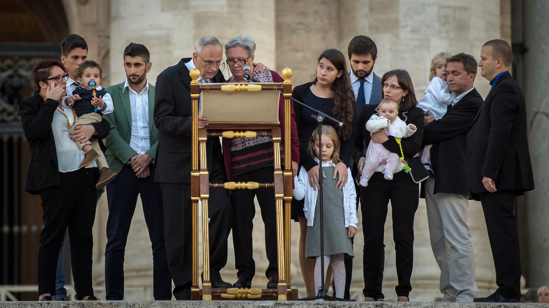 Veillée de prière pour le synode sur la famille à Rome (photo Catholic Church of England and Wales) 