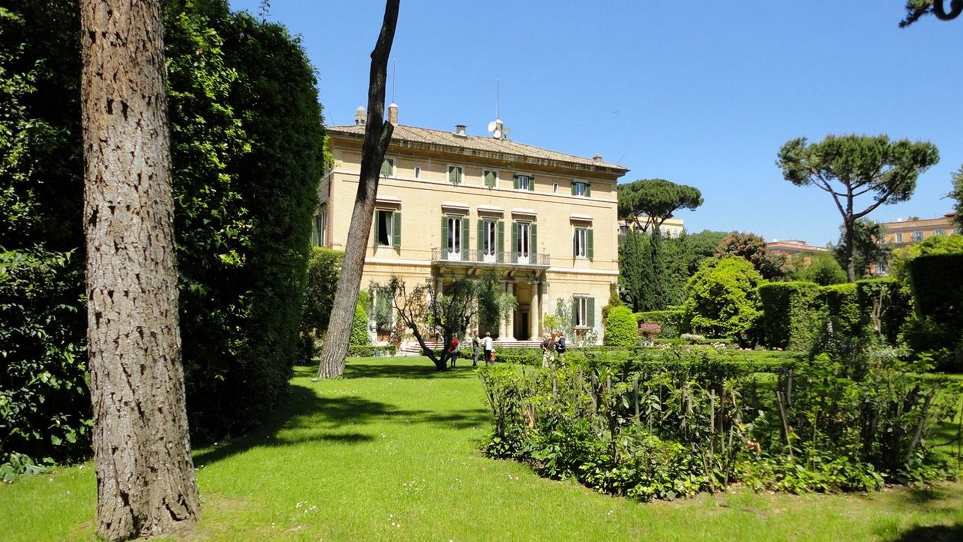 La villa Bonaparte est le siège de l'ambassade de France près le Saint-Siège | Wikimedia commons 