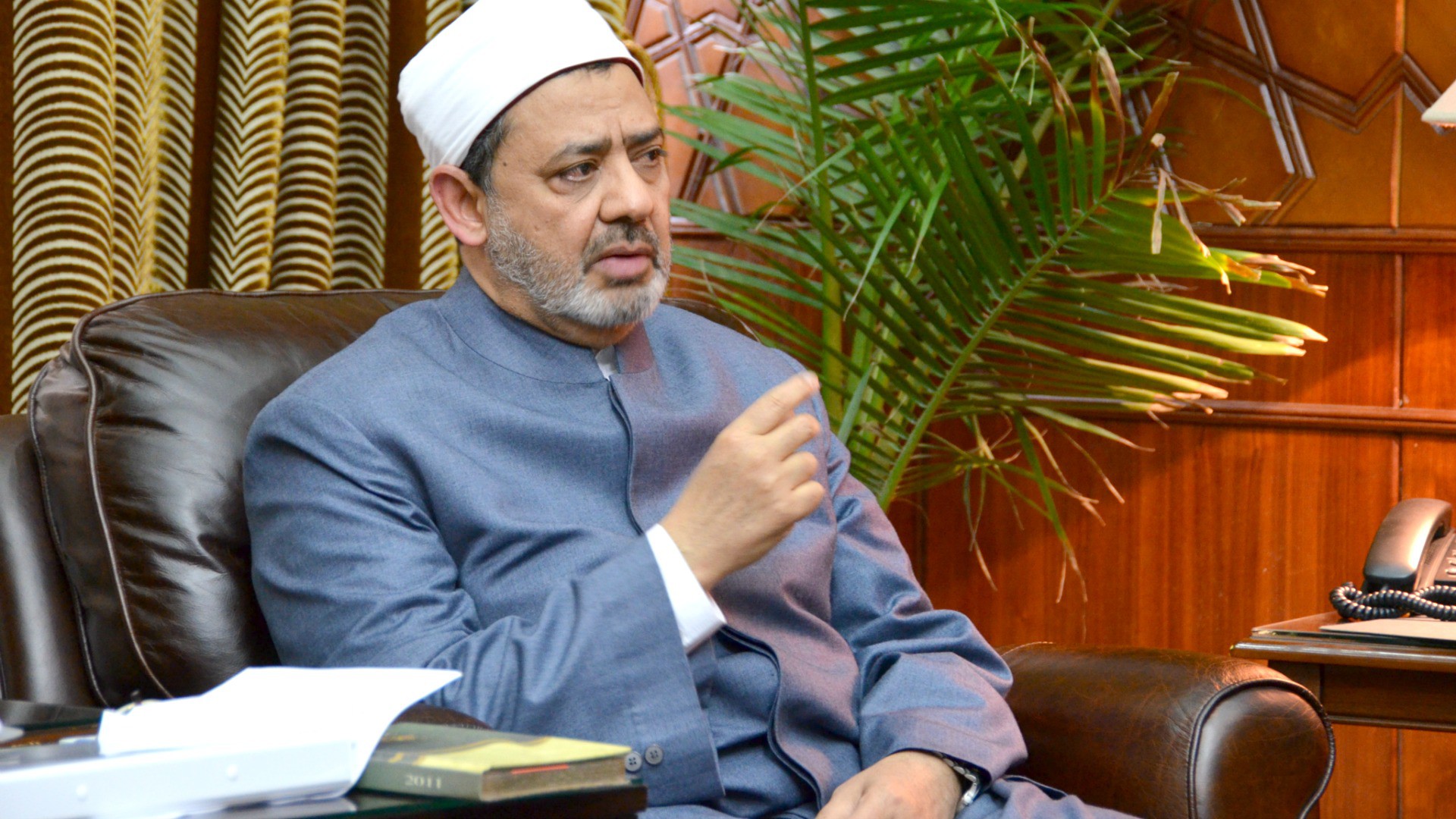 Le Caire Cheikh Ahmed Al-Tayyeb, grand imam d'Al-Azhar | © A.-M. Cochand