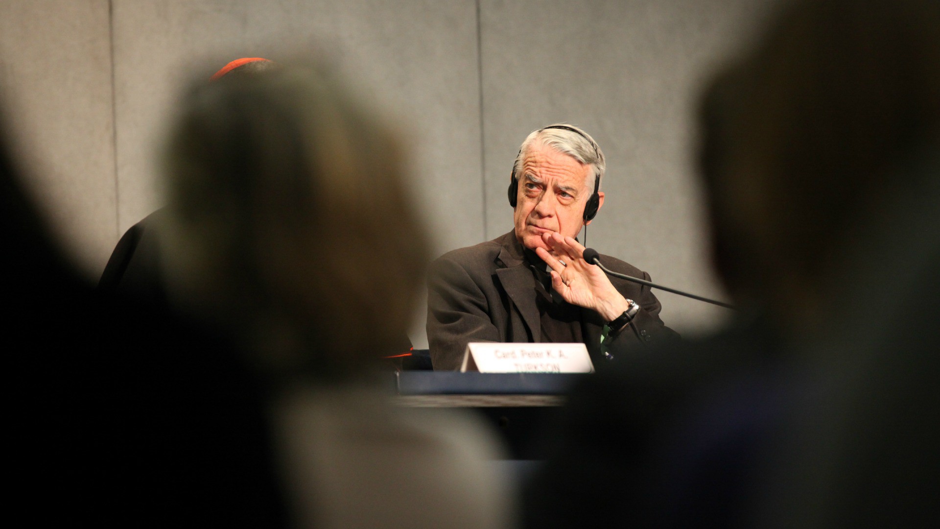 Le Père Federico Lombardi, directeur du Bureau de presse du Saint Siège (Photo: B. Hallet)