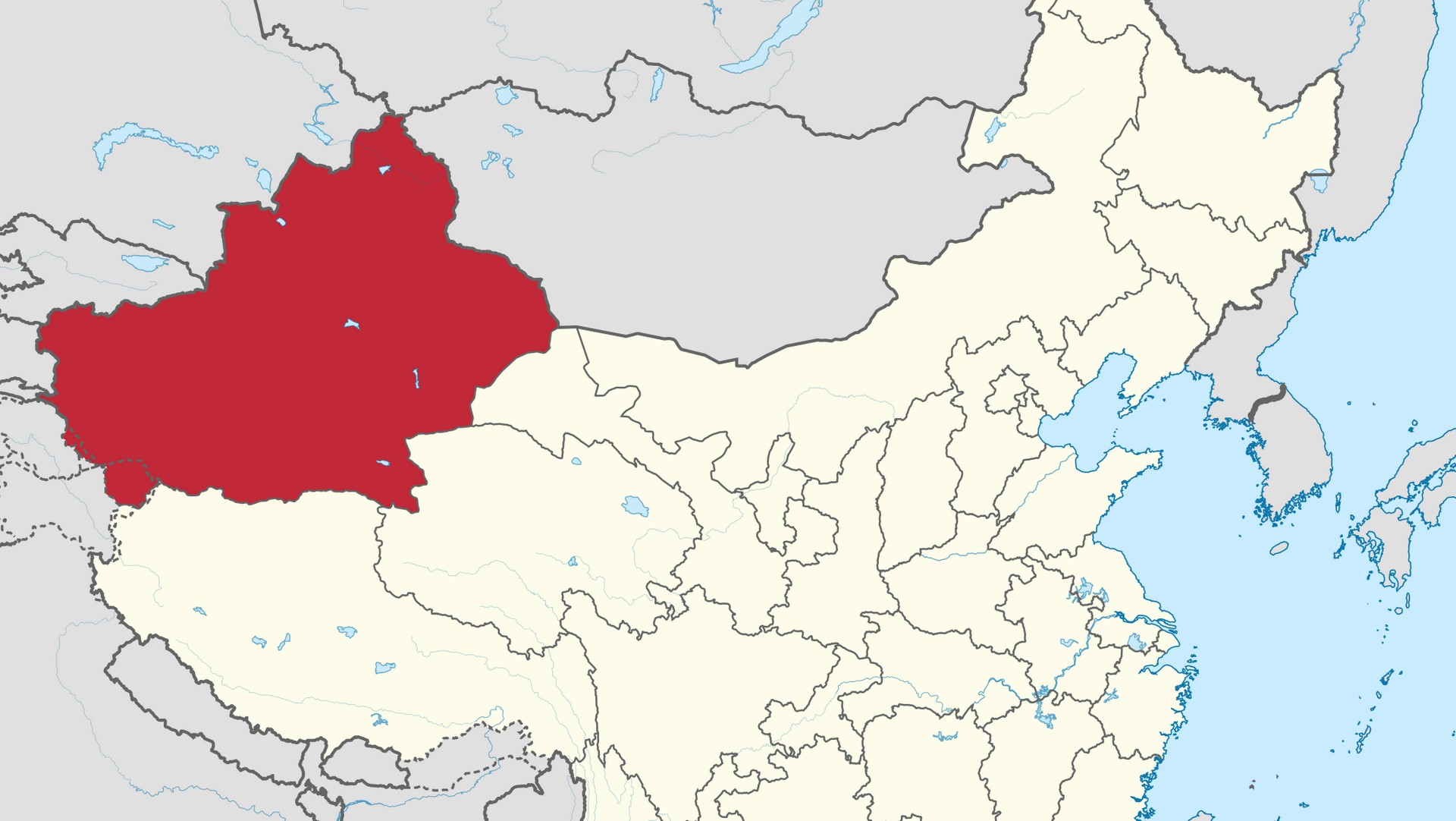 La province du Xinjiang, au nord-ouest de la Chine est peuplée par la minorité musulmane des Ouighours