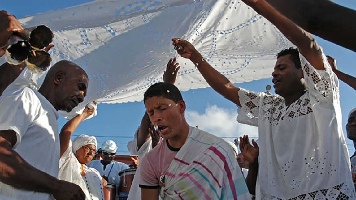 Brésil, cérémonie du candomblé (photo Jean-Claude Gerez) 