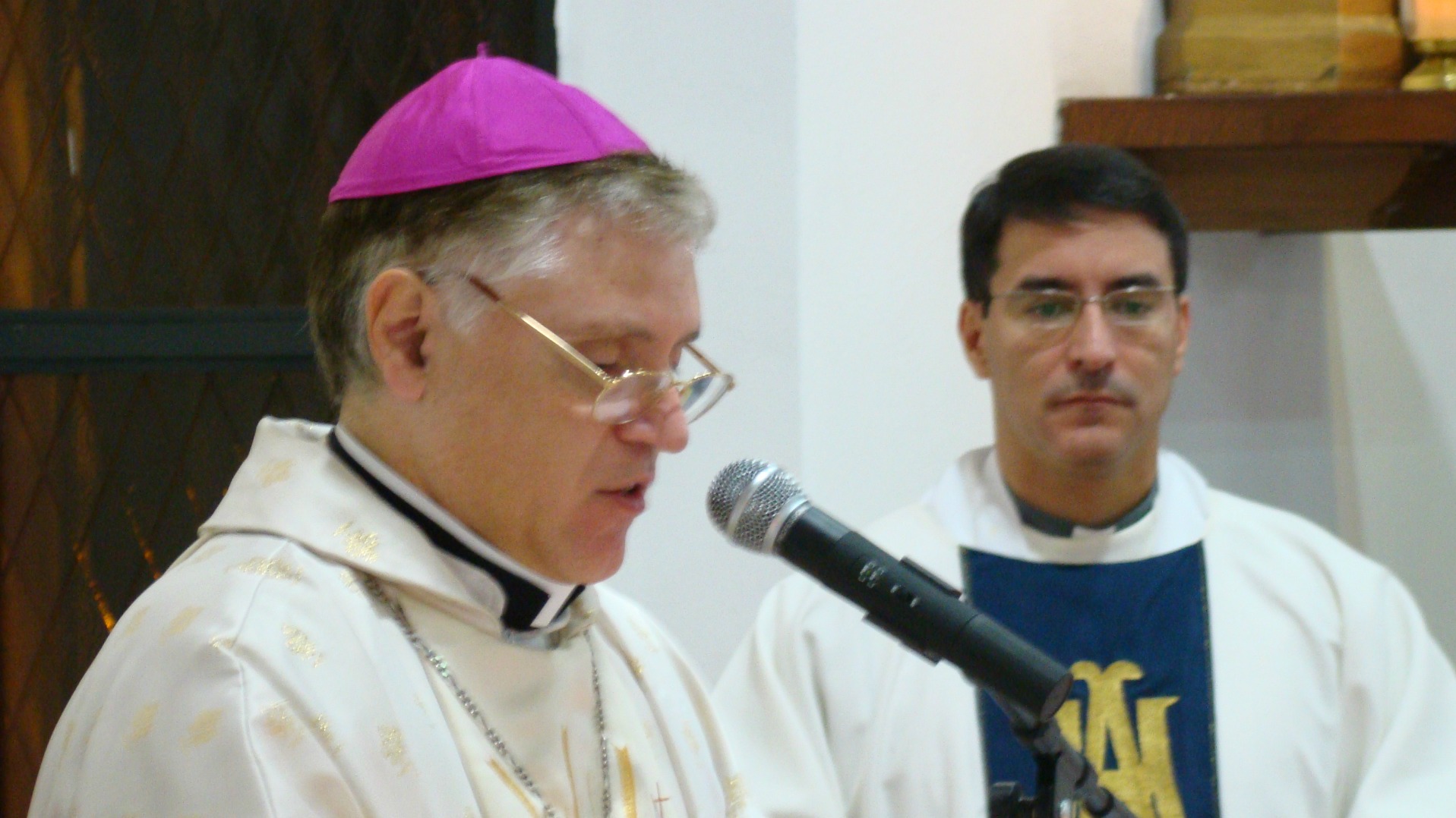 Mgr Oscar Domingo Sarlinga, évêque démissionnaire de Zarate-Campana, en Argentine (Photo:obispado de Zarate-Campana)