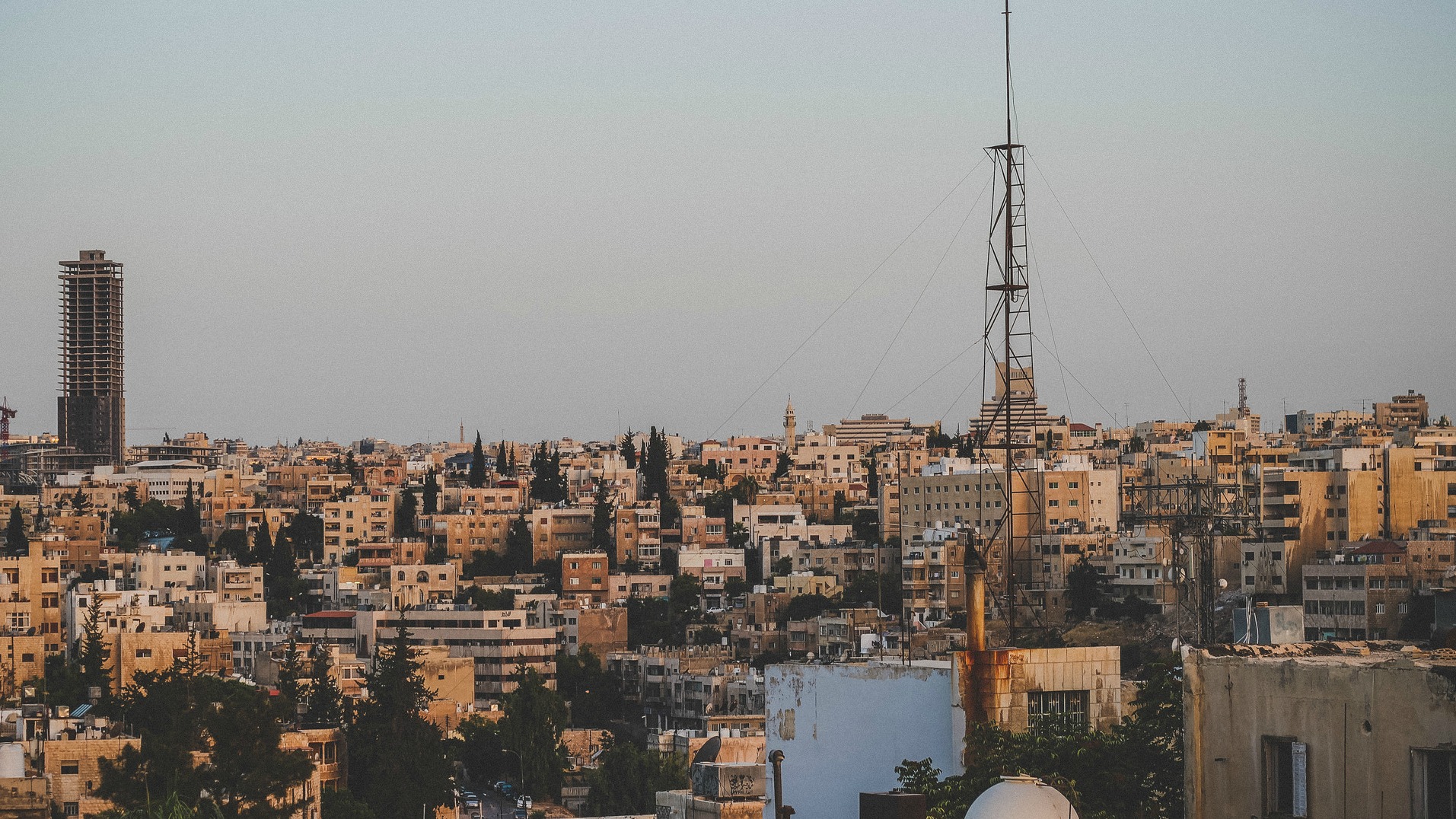 Vue de la ville d'Amman, en Jordanie (Photo:Florent Lamoureux/Flickr/CC BY-NC-ND 2.0)