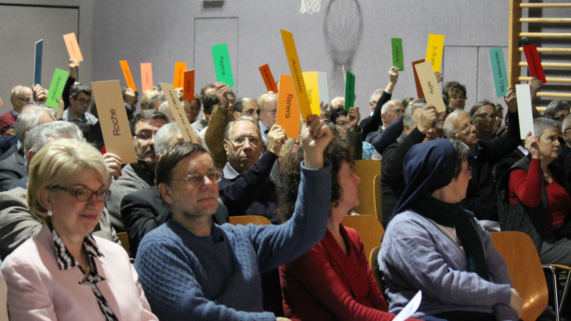 Assemblée générale de la FEDEC. Le budget 2016 été approuvé et la présidente réélue. (Photo: J.B. Willemin)