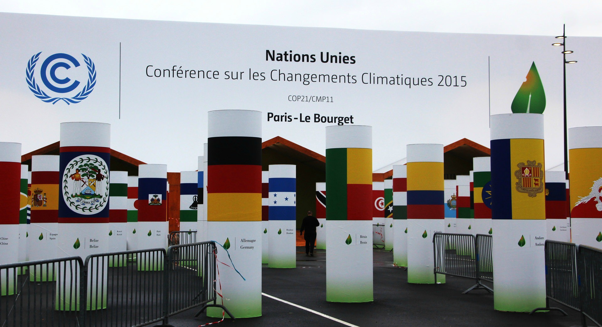 Conféence sur le climat au Bourget. (Photo: Flickr/Takver/CC BY-SA 2.0)