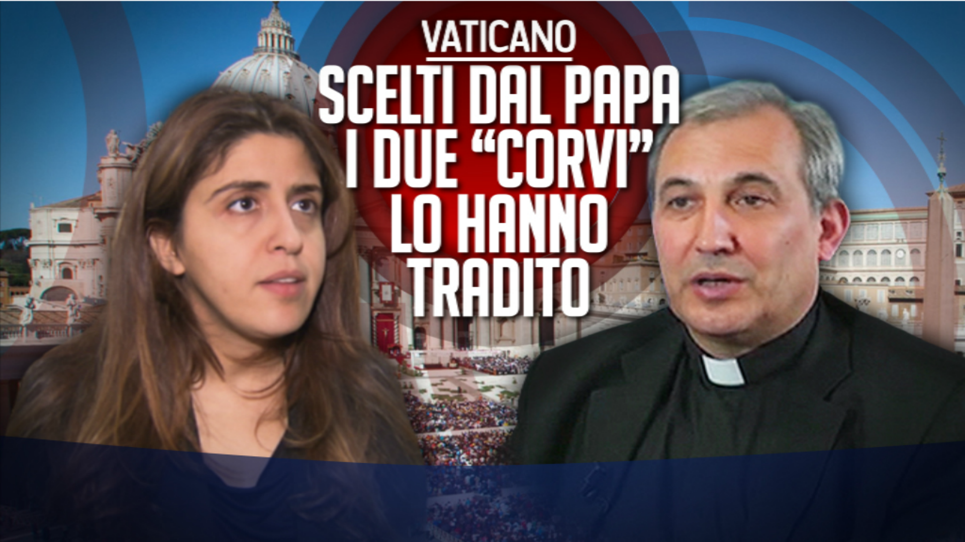 Le procès de Francesca Chaouqui et Mgr Vallejo Balda touche à sa fin. (Photo: DR/ www.portaaporta.rai.it)