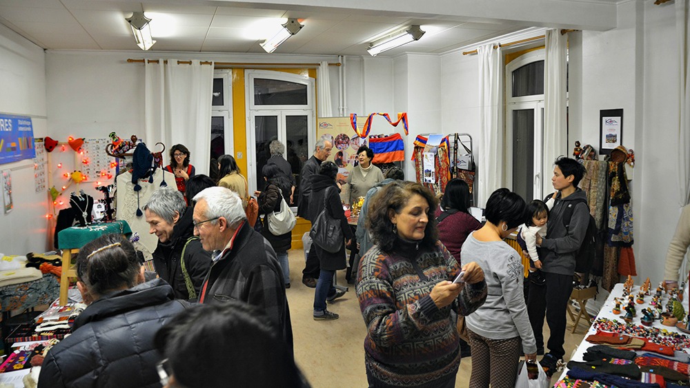 Bilan positif pour la 9e édition du Marché de Noël Solidaire, à Lausanne (Photo:FEDEVACO)