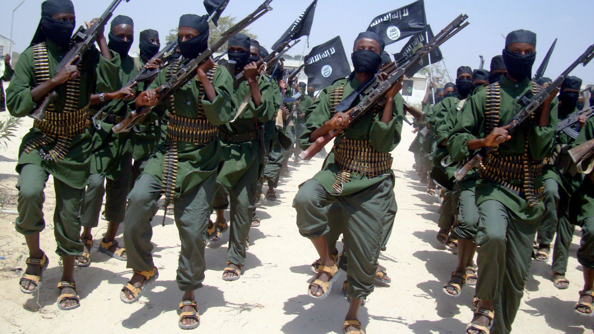 Somalie Terroristes d'al-Shebab (Photo www.aljazeera.com)