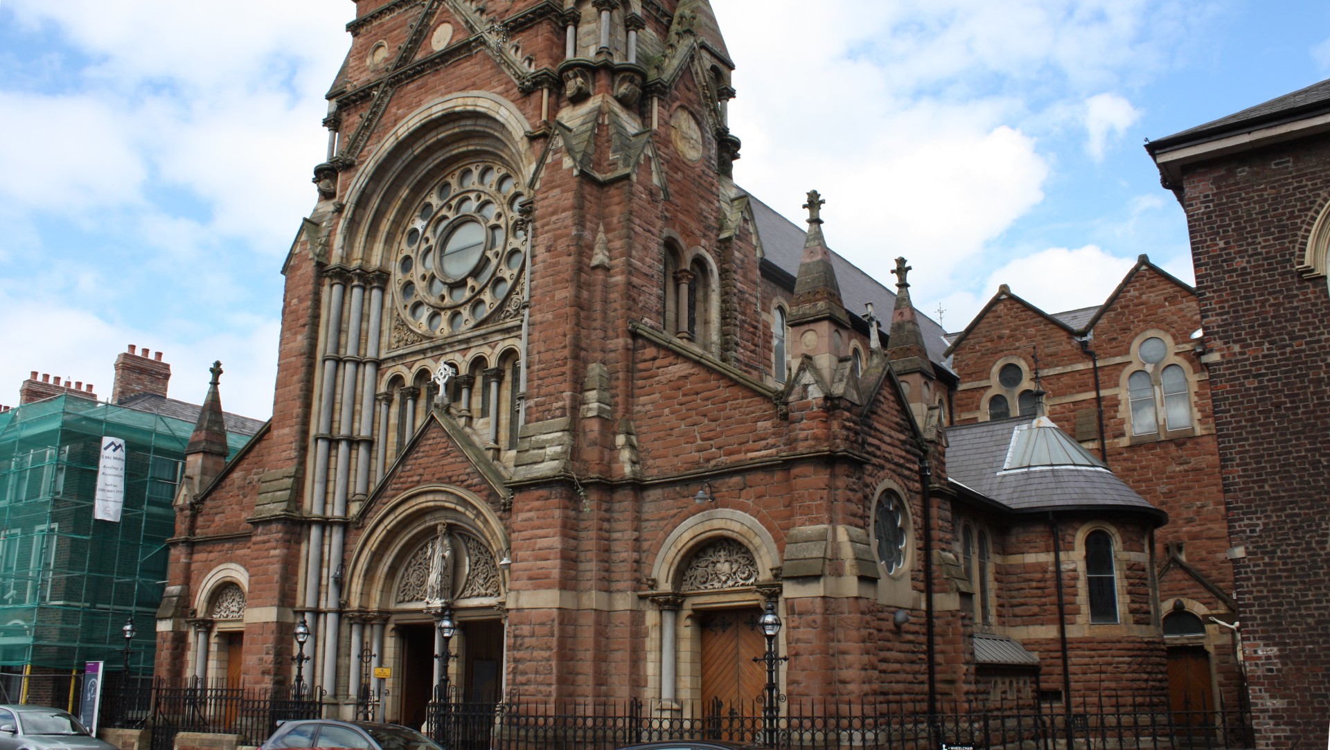 L'église catholique Saint-Patrick de Belfast 
(photo: Wikimedia commons  Ardfern  CC BY-SA 3.0) 