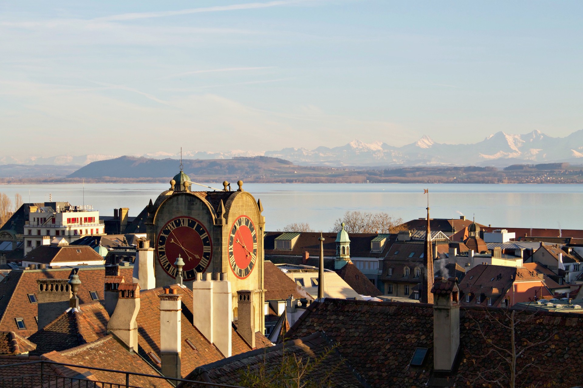 Vue de la ville de Neuchâtel (Photo:Patrick Nouhailler/Flickr/CC BY-SA 2.0)