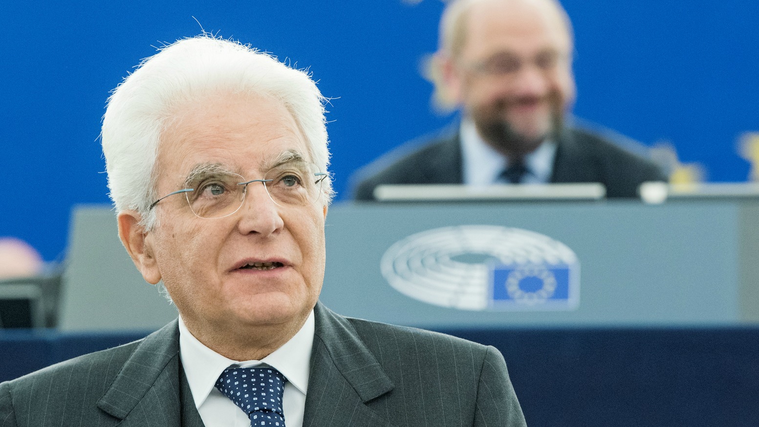 Sergio Mattarella, président de la République italienne (Photo:European Parliament/Flickr/CC BY-NC-ND 2.0)