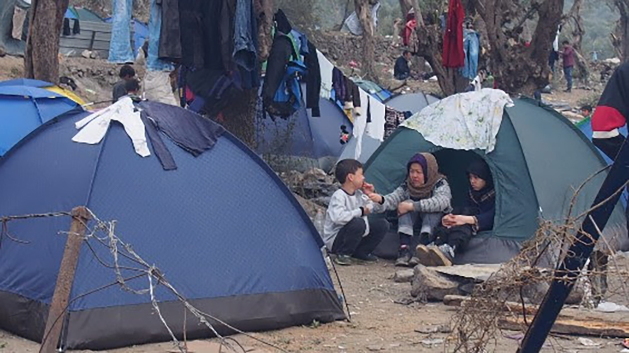 Caritas vient en aide aux réfugiés sur l'île de Lesbos (Photo: Caritas)