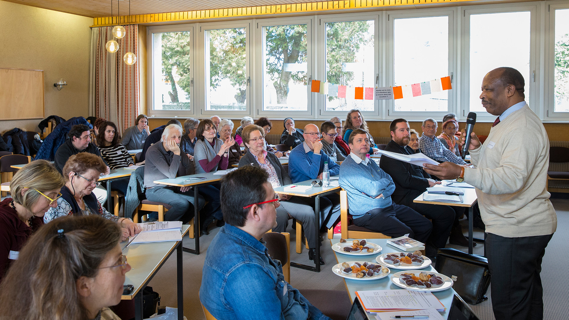 Des membres de La Communauté romande de l’apostolat des laïcs (CRAL), ici  réunis pour les journées thématiques | © Jean-Claude Gadmer