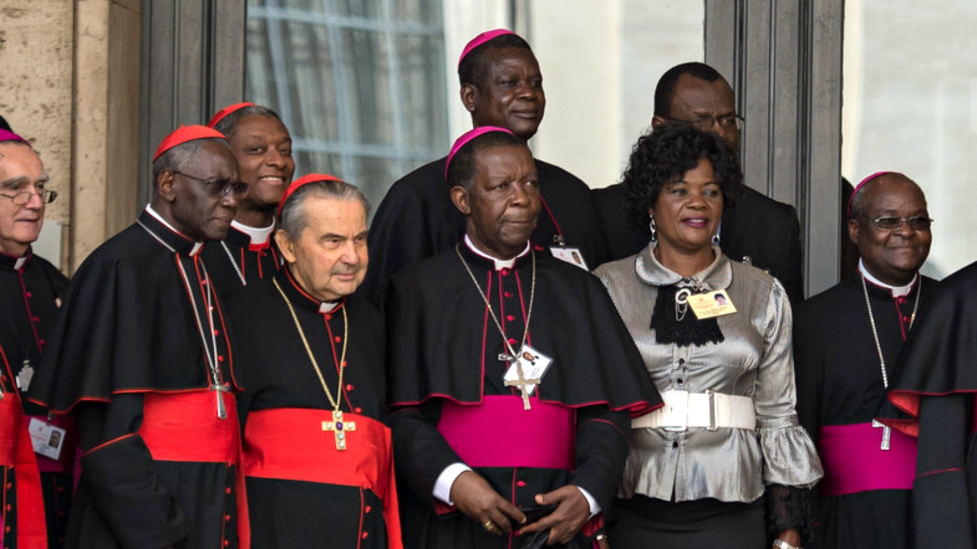 Mgr Nicolas Djomo, (centre), président de la Conférence épiscopale nationale du Congo (CENCO)  (Photo: Flickr/Mazur/catholicnews.org.uk/CC BY-NC-SA 2.0)