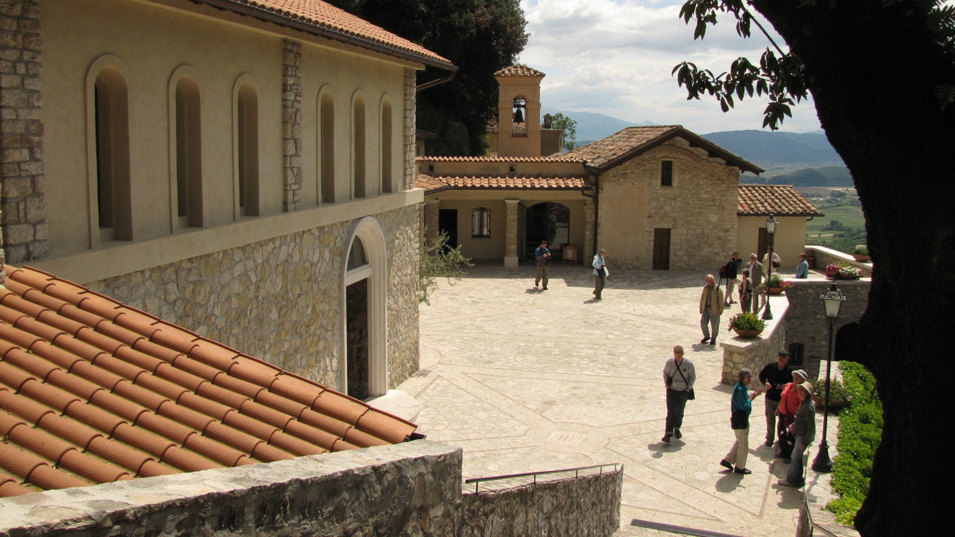 Le sanctuaire franciscain de Greccio, au centre de l'Italie (Photo:Christopher John/Flickr/CC BY 2.0)